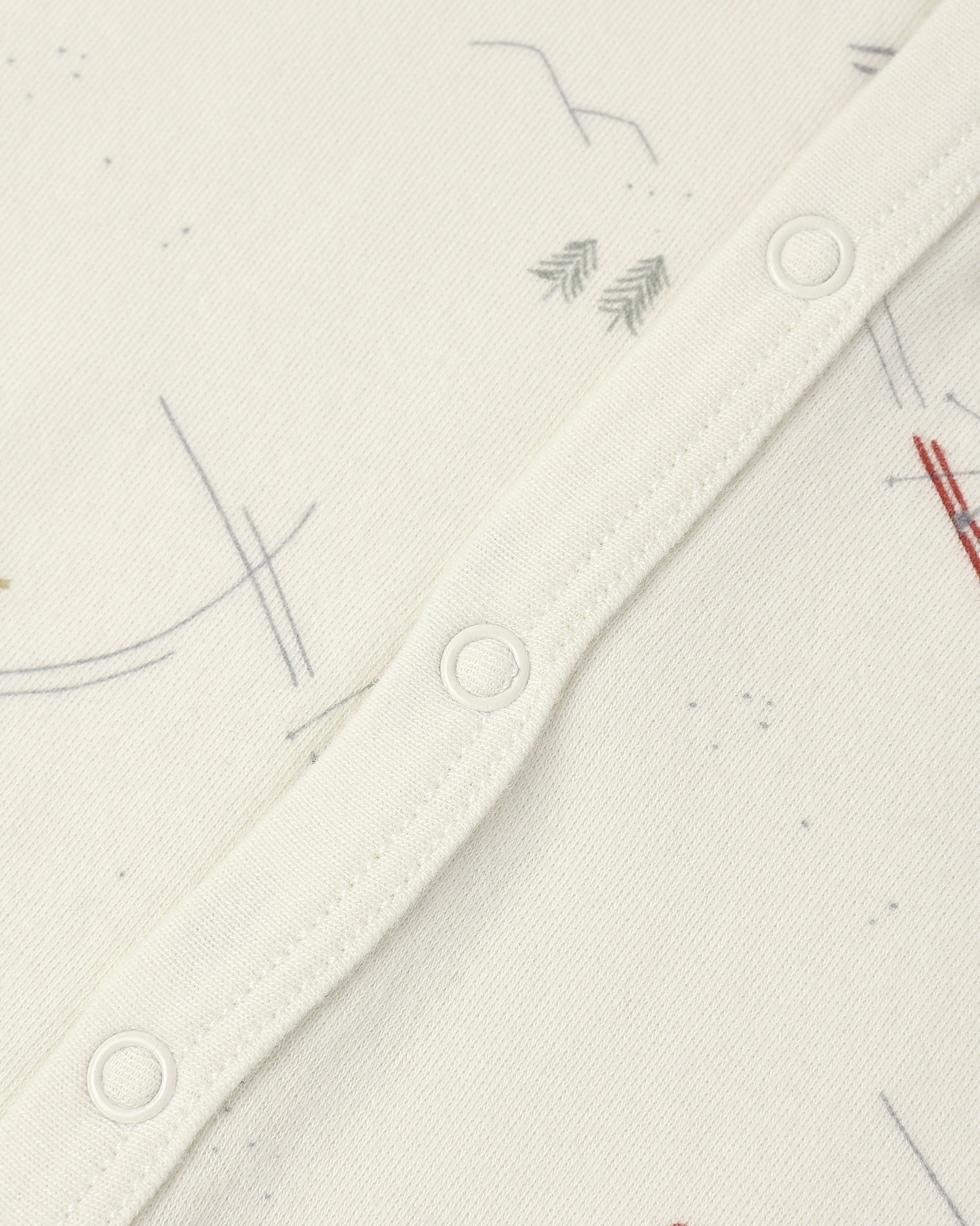 Organic Long John Pajamas || Skiers