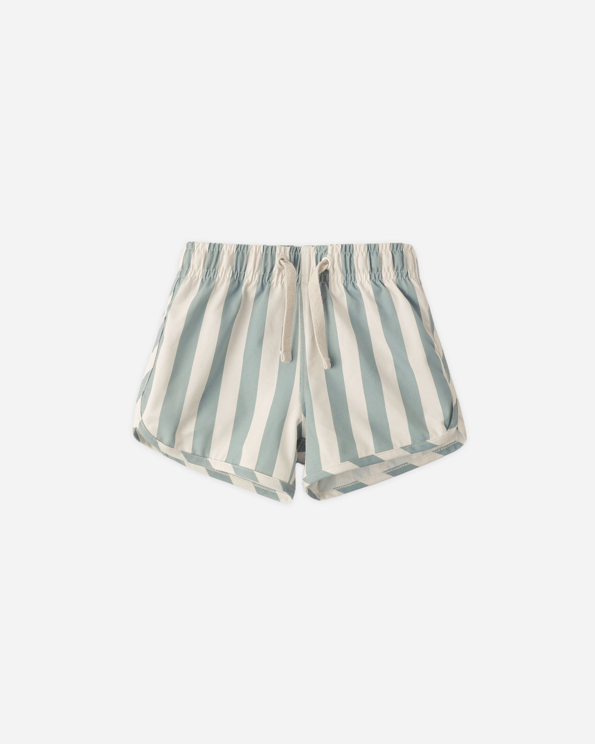 Swim Trunk Green Stripe - Rylee + Cru | Kids Clothes | Trendy Baby Clothes | Modern Infant Outfits |