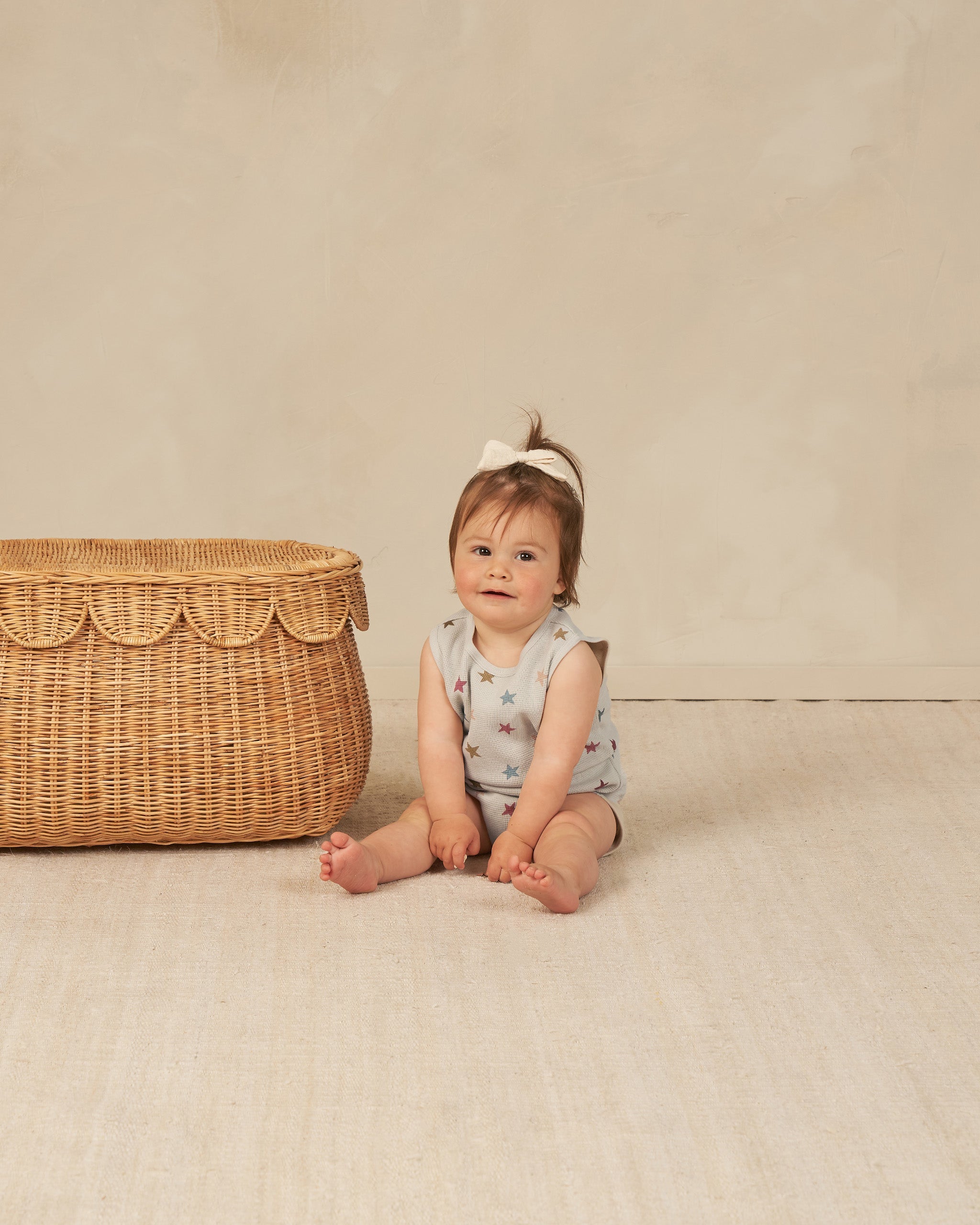 Cinch Playsuit || Stars - Rylee + Cru | Kids Clothes | Trendy Baby Clothes | Modern Infant Outfits |