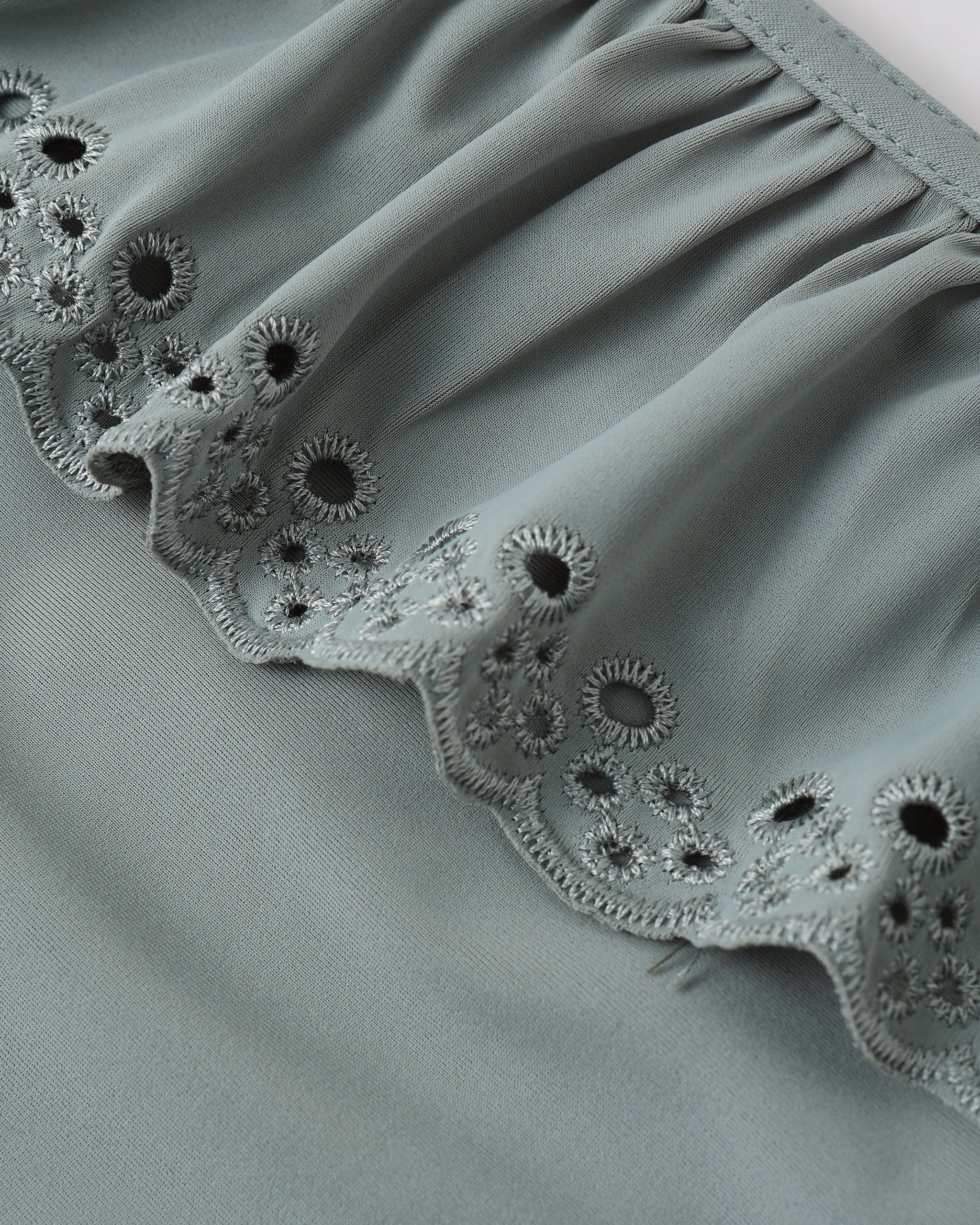 Off-The-Shoulder One-Piece Sea Green - Rylee + Cru | Kids Clothes | Trendy Baby Clothes | Modern Infant Outfits |