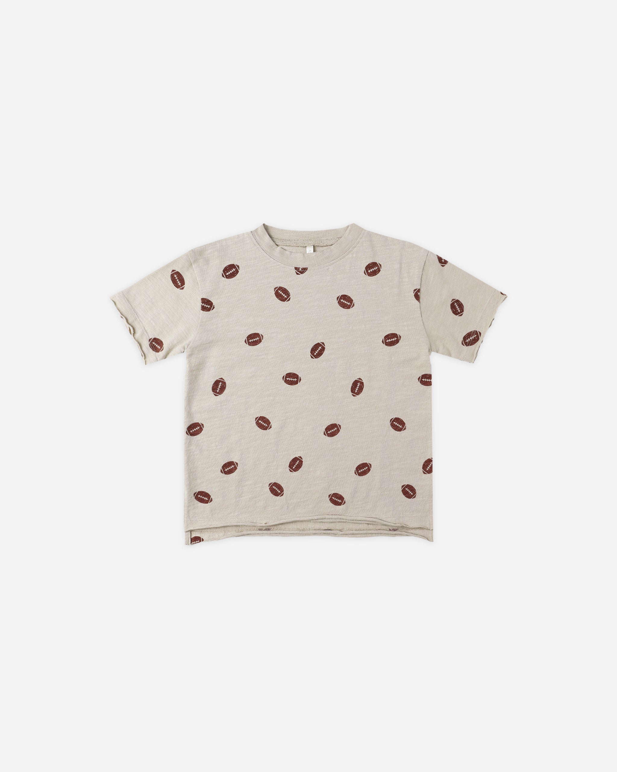 Raw Edge Tee || Footballs