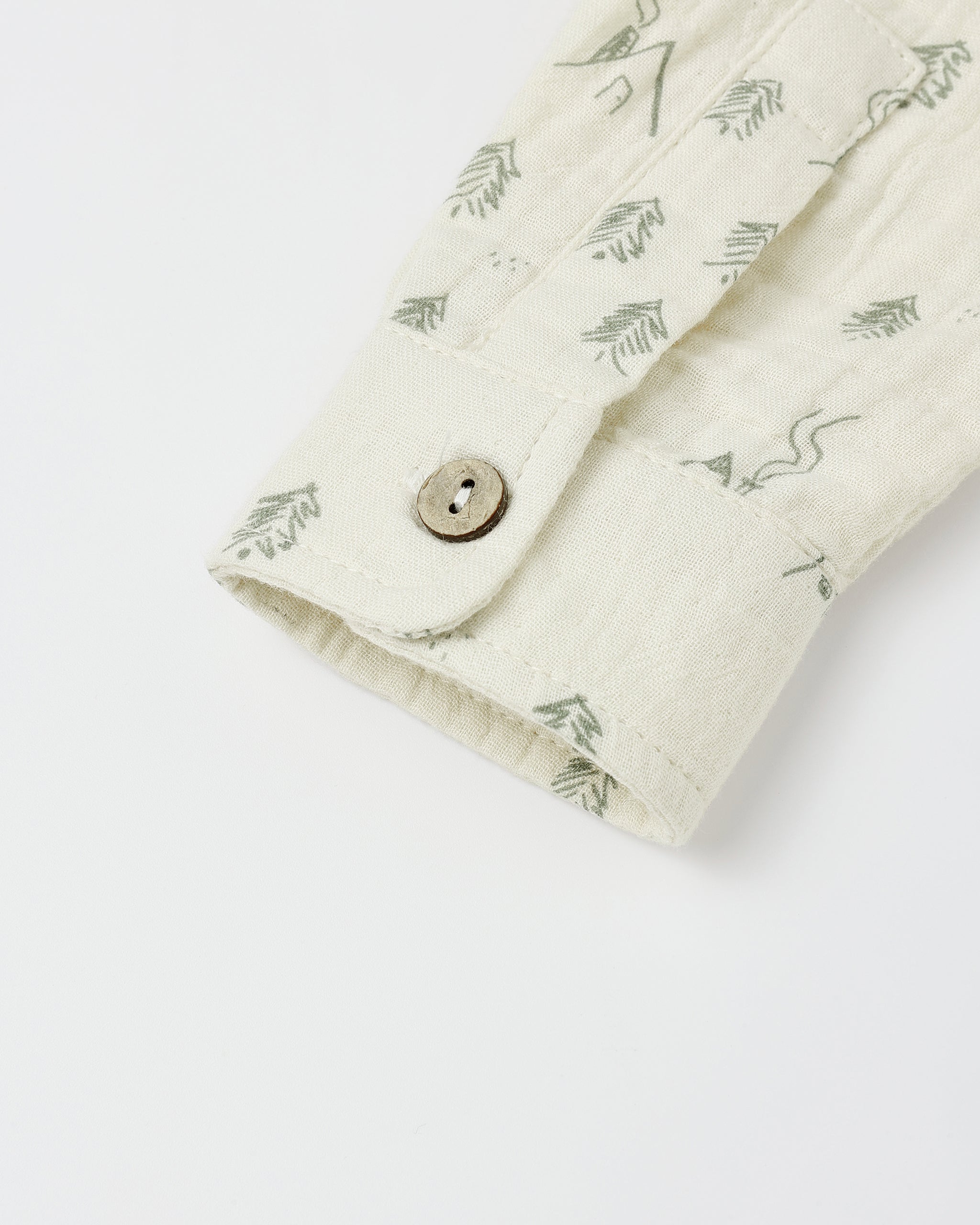 Long Sleeve Mason Shirt || Woods