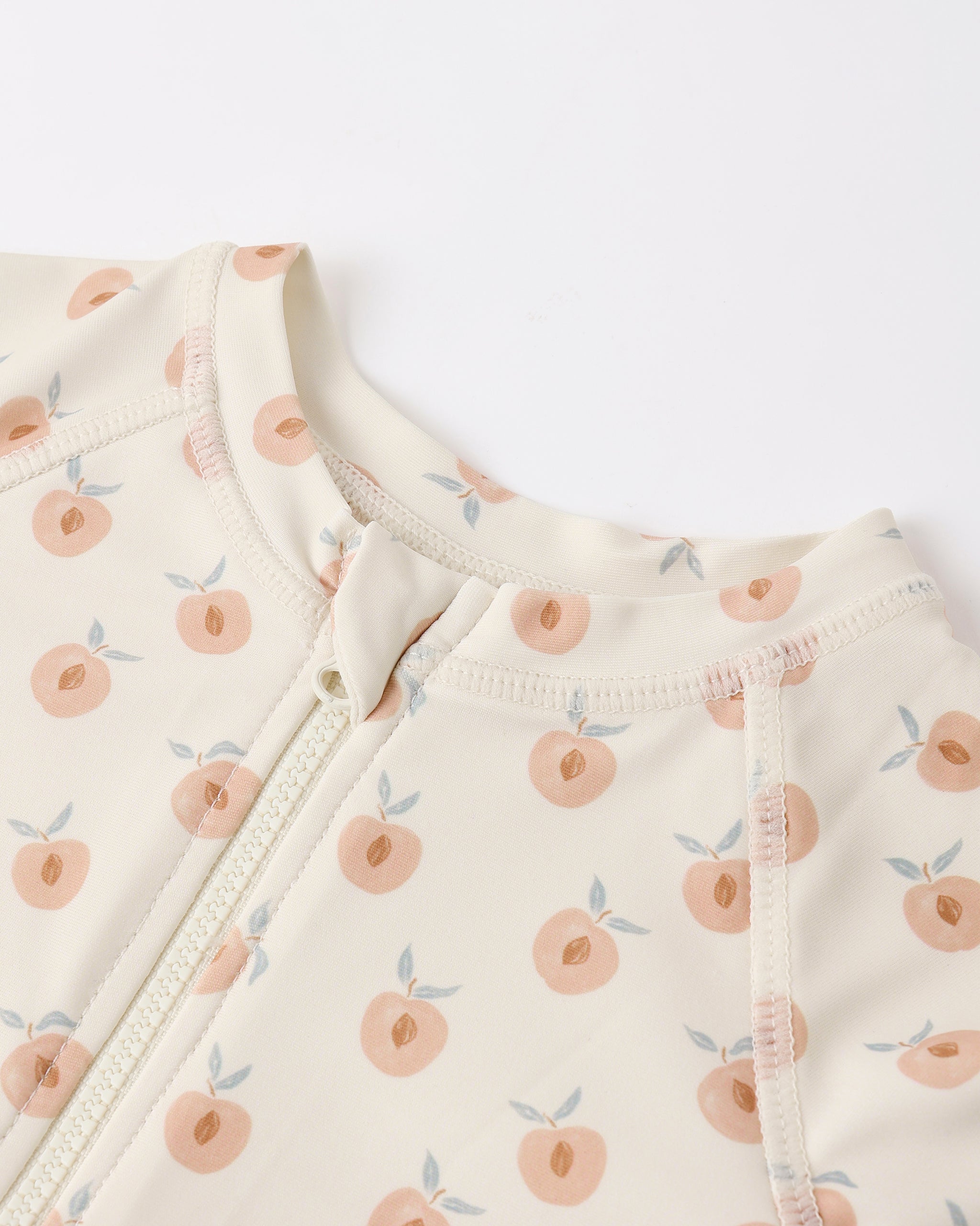 Rashguard One-Piece Peaches - Rylee + Cru | Kids Clothes | Trendy Baby Clothes | Modern Infant Outfits |