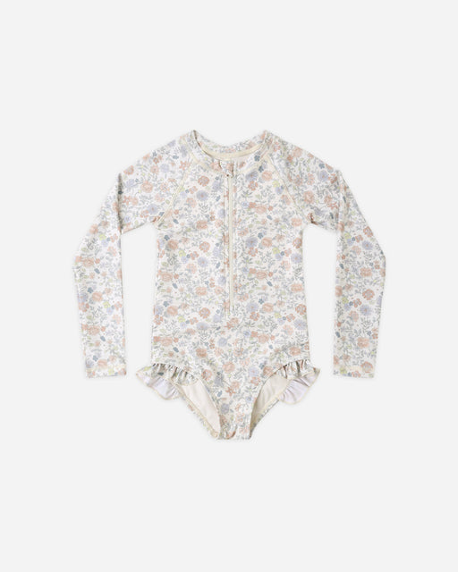 Rashguard One-Piece Bloom - Rylee + Cru | Kids Clothes | Trendy Baby Clothes | Modern Infant Outfits |