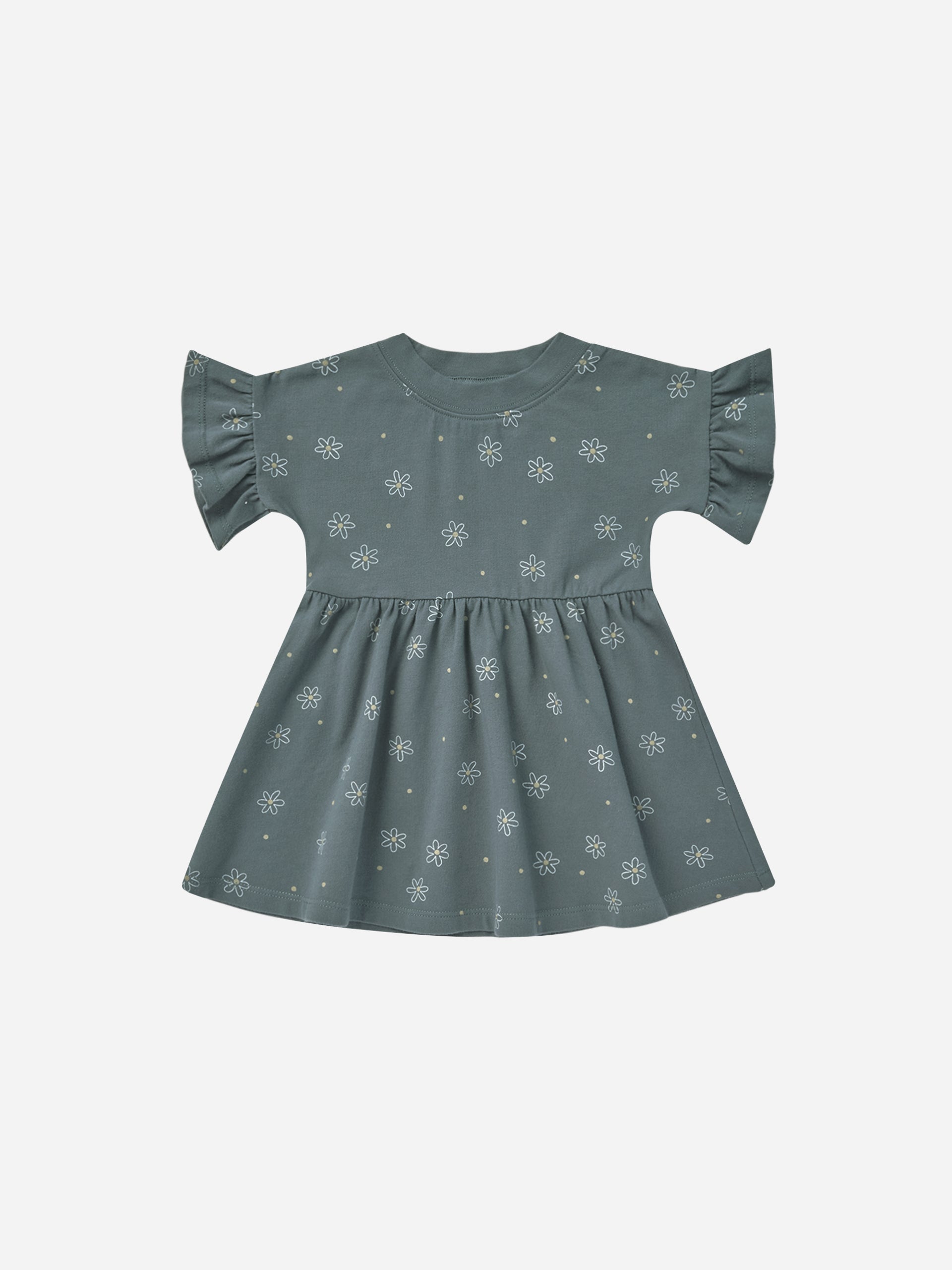 Babydoll Dress || Daisies - Rylee + Cru | Kids Clothes | Trendy Baby Clothes | Modern Infant Outfits |