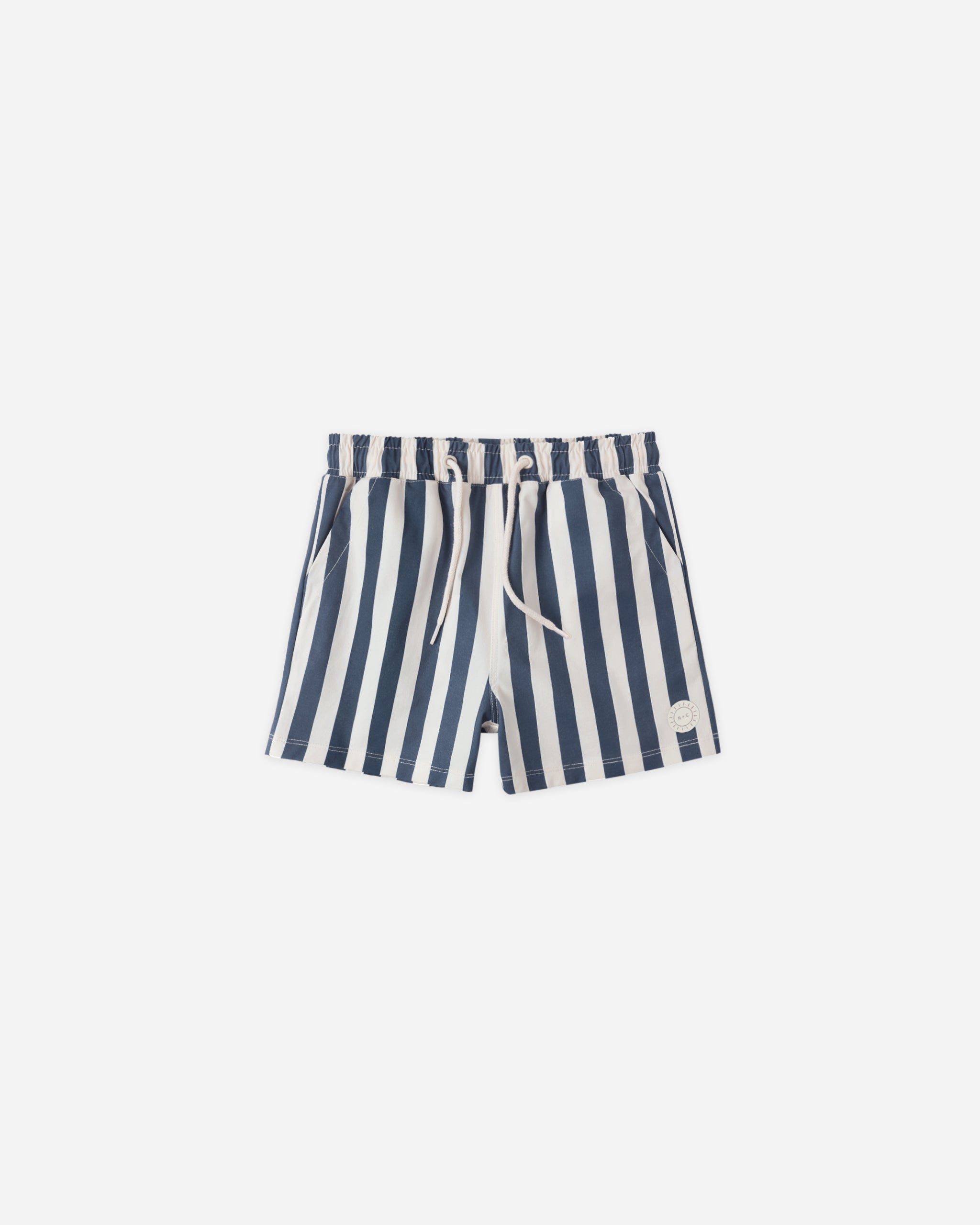 Boardshort Navy Stripe - Rylee + Cru | Kids Clothes | Trendy Baby Clothes | Modern Infant Outfits |