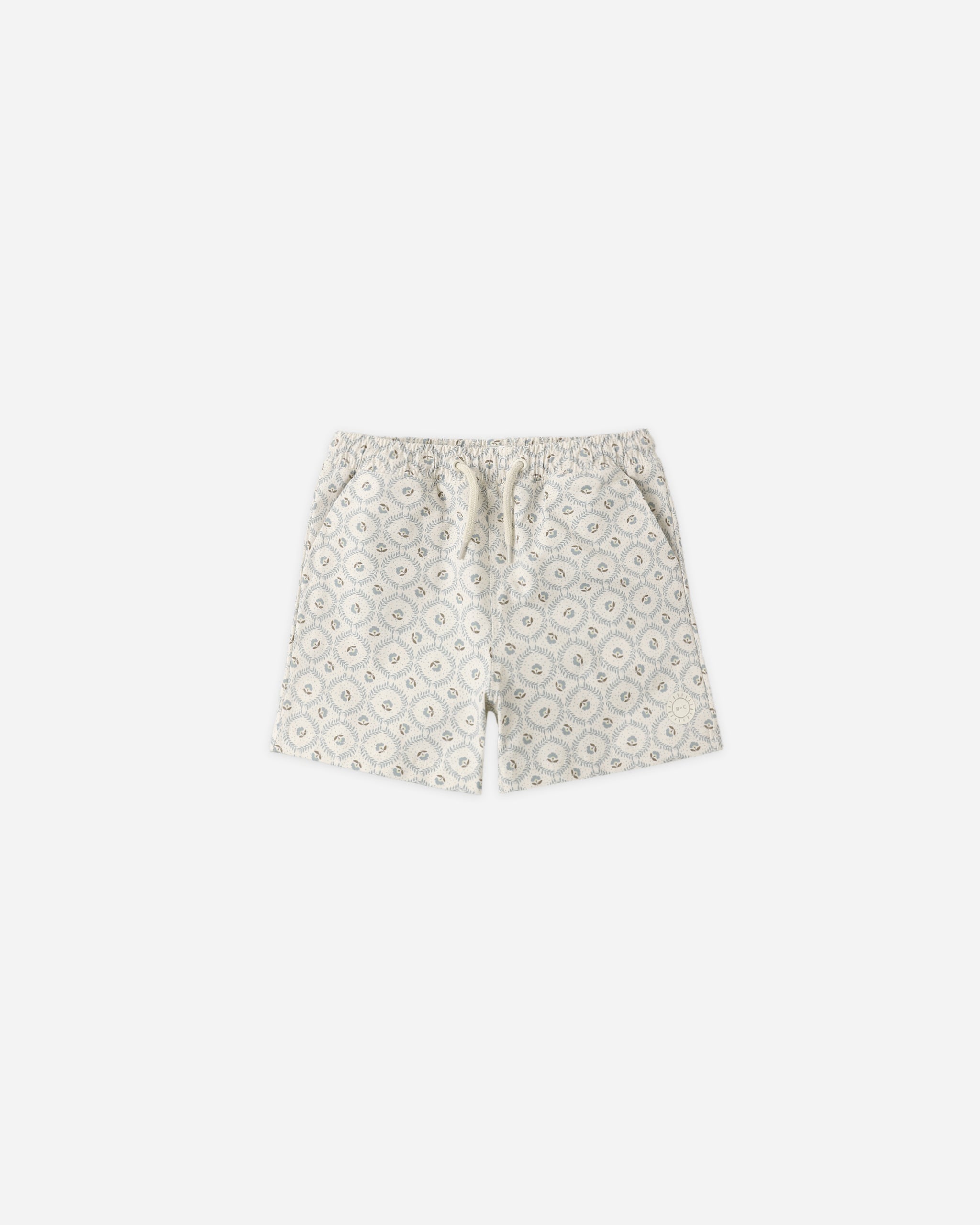 Boardshort Green Fleur - Rylee + Cru | Kids Clothes | Trendy Baby Clothes | Modern Infant Outfits |