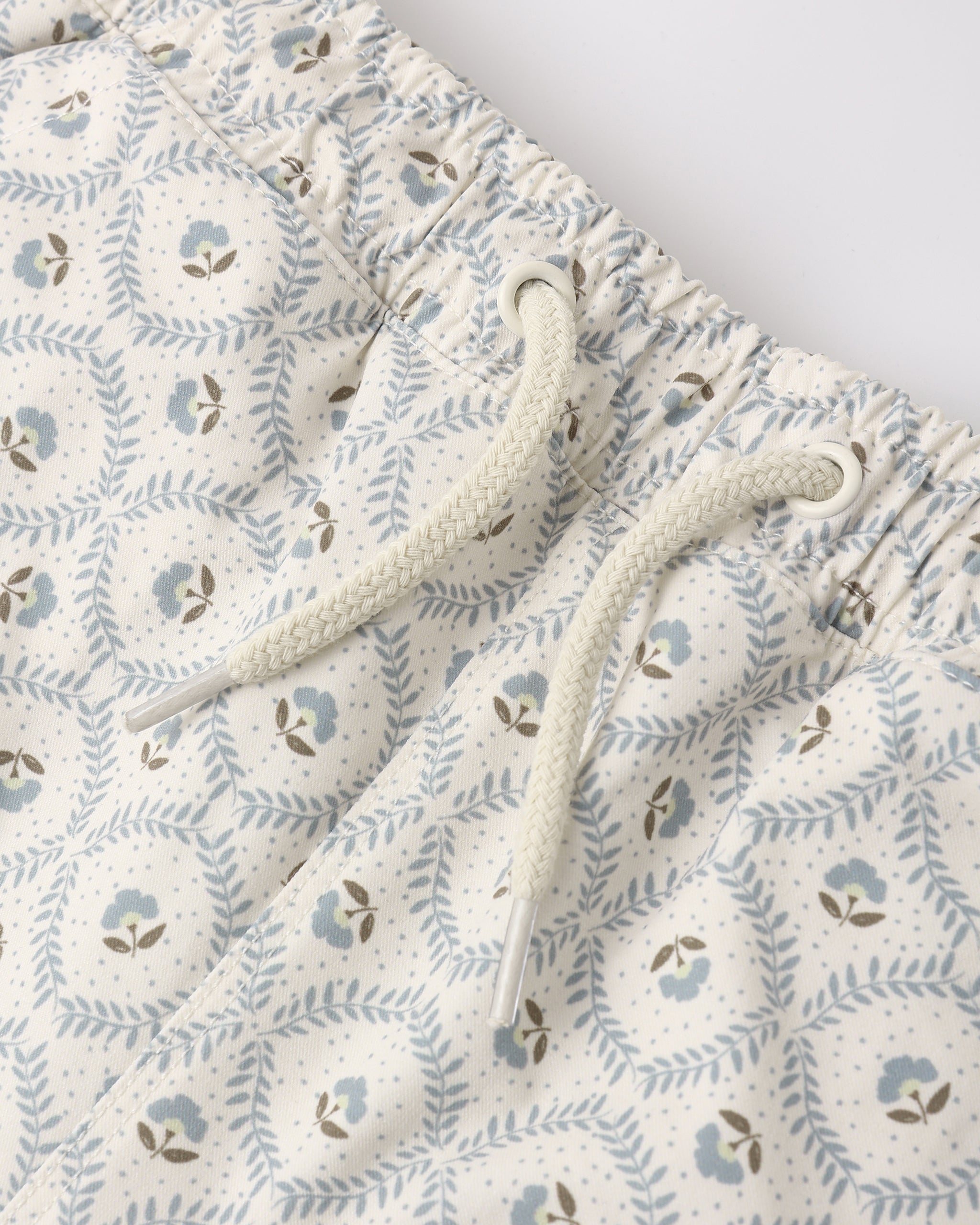 Boardshort Green Fleur - Rylee + Cru | Kids Clothes | Trendy Baby Clothes | Modern Infant Outfits |