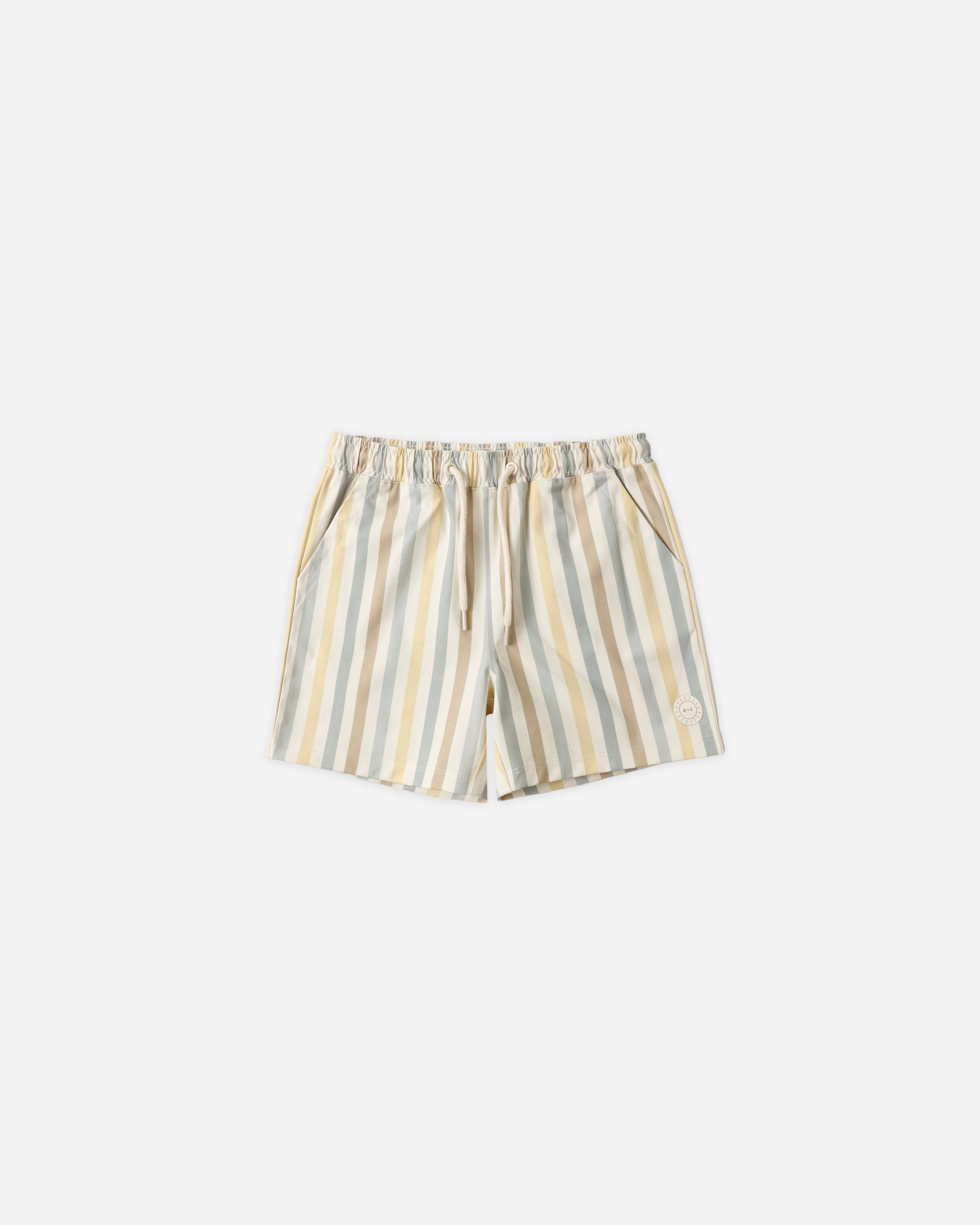 Boardshort Valencia Stripe - Rylee + Cru | Kids Clothes | Trendy Baby Clothes | Modern Infant Outfits |
