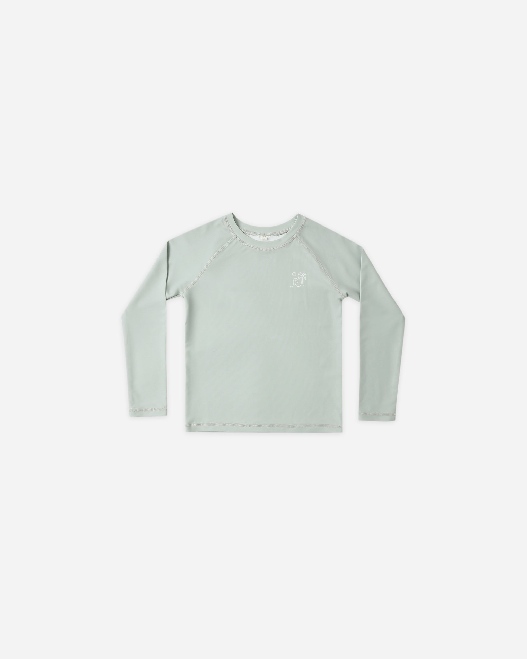 Long Sleeve Rashguard Sage - Rylee + Cru | Kids Clothes | Trendy Baby Clothes | Modern Infant Outfits |