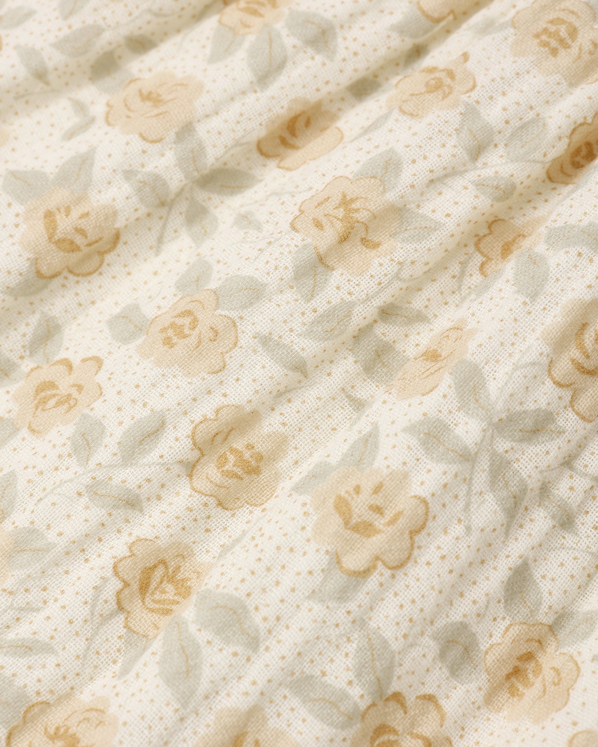 Tiered Midi Skirt Yellow Floral