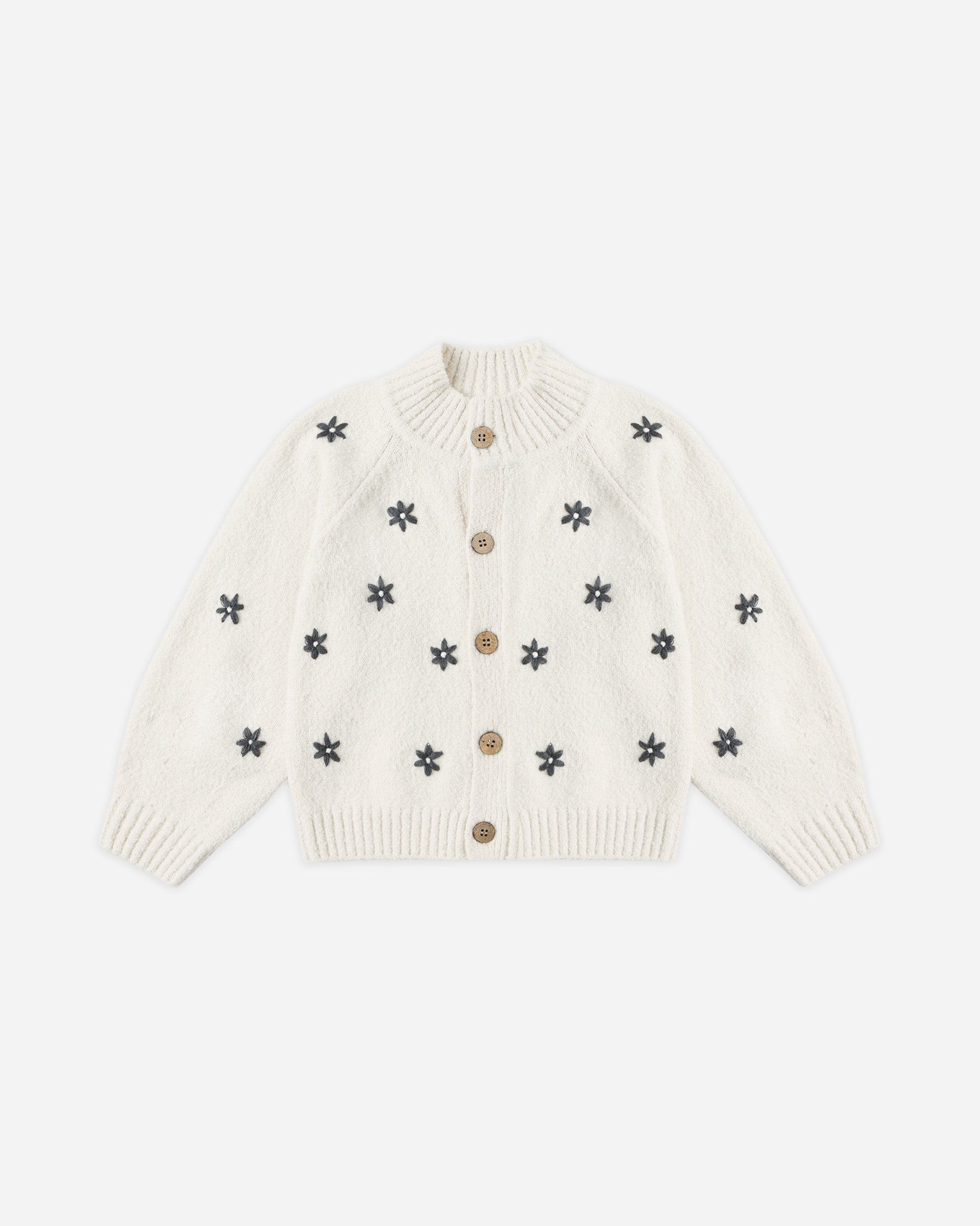 Tulip Cardigan Midnight Daisies - Rylee + Cru | Kids Clothes | Trendy Baby Clothes | Modern Infant Outfits |