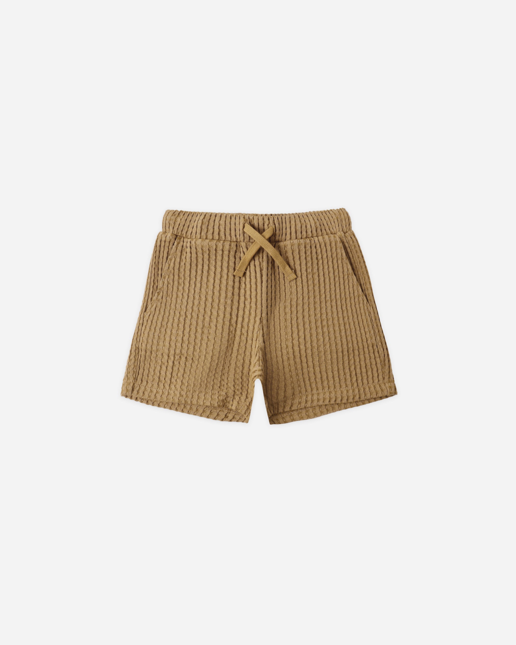 Relaxed Short Ocre - Rylee + Cru | Kids Clothes | Trendy Baby Clothes | Modern Infant Outfits |