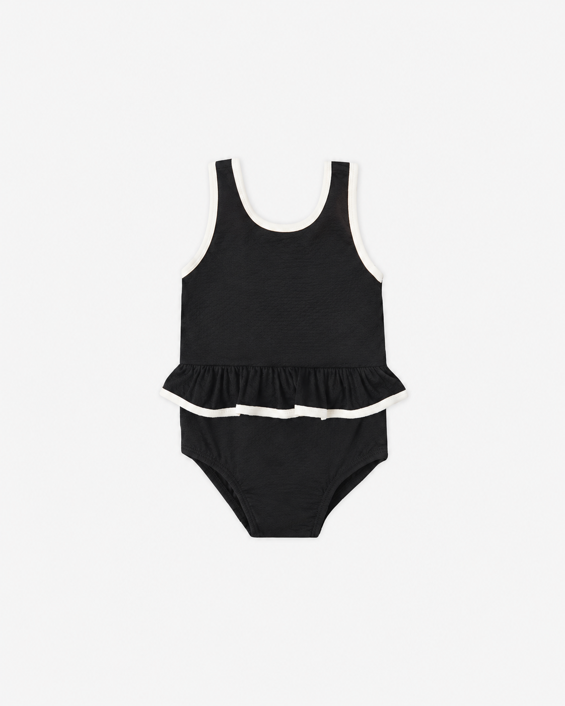 Skirted One-Piece Black