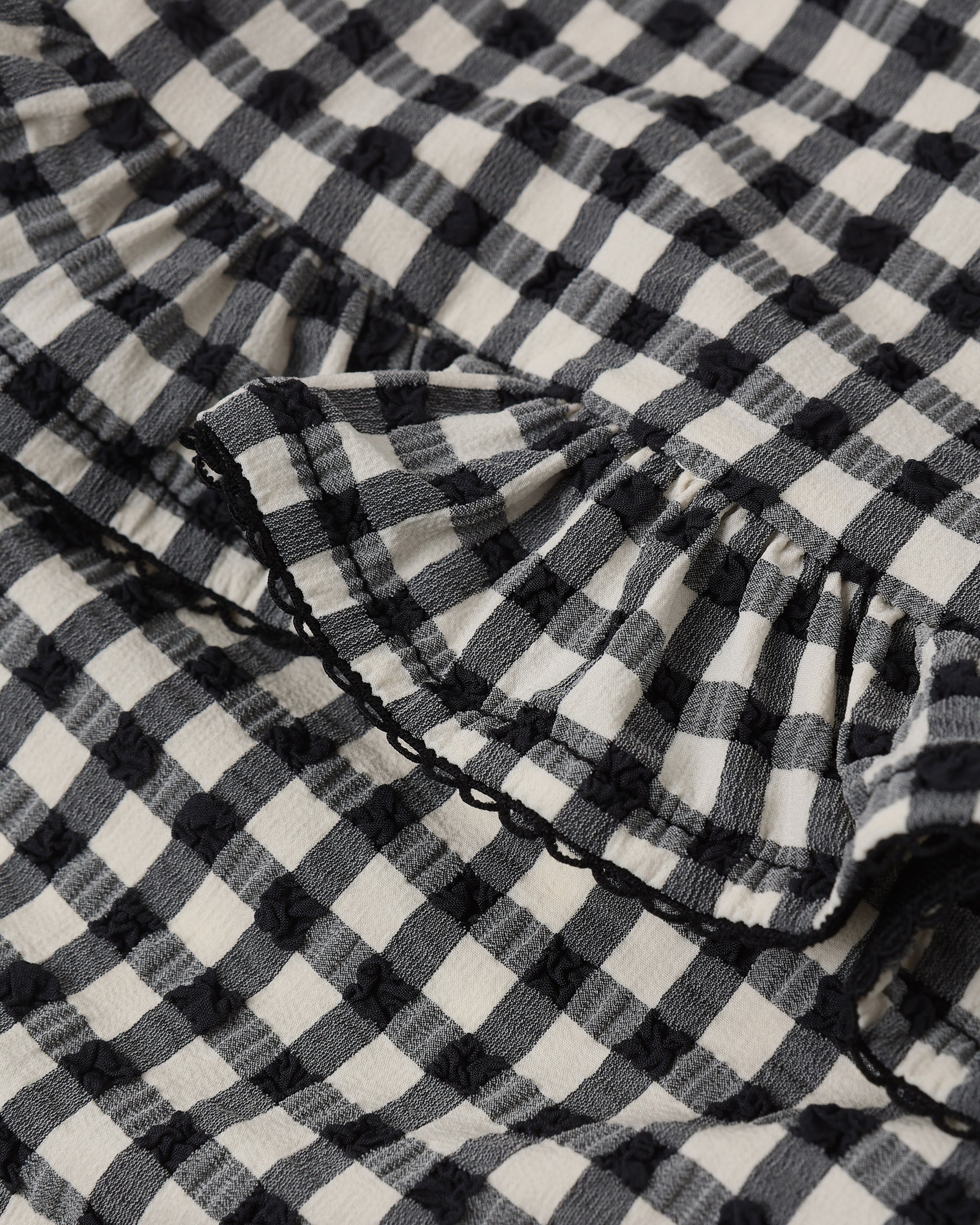 Skirted One-Piece Black Gingham - Rylee + Cru | Kids Clothes | Trendy Baby Clothes | Modern Infant Outfits |