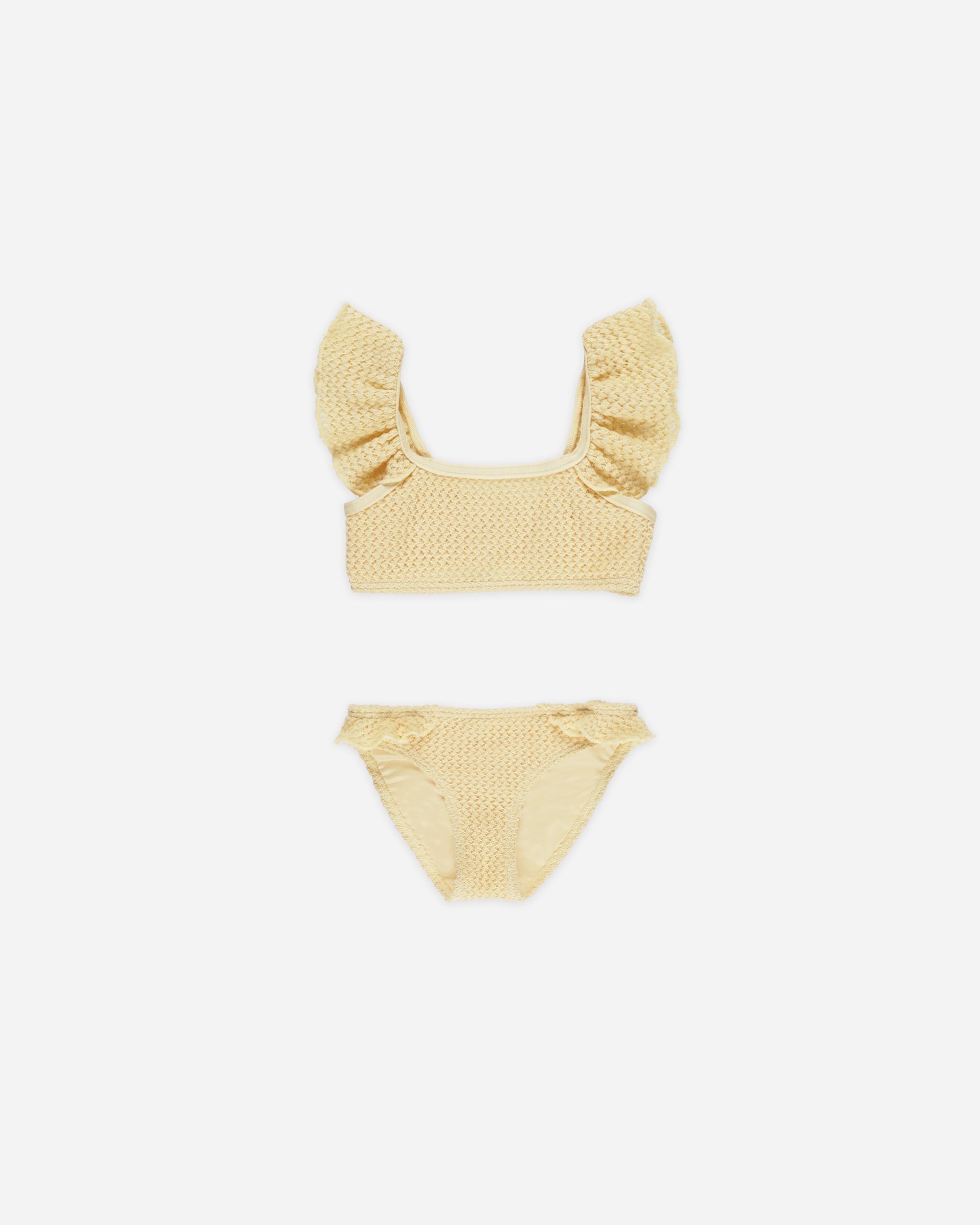 Hanalei Bikini || Yellow Crochet