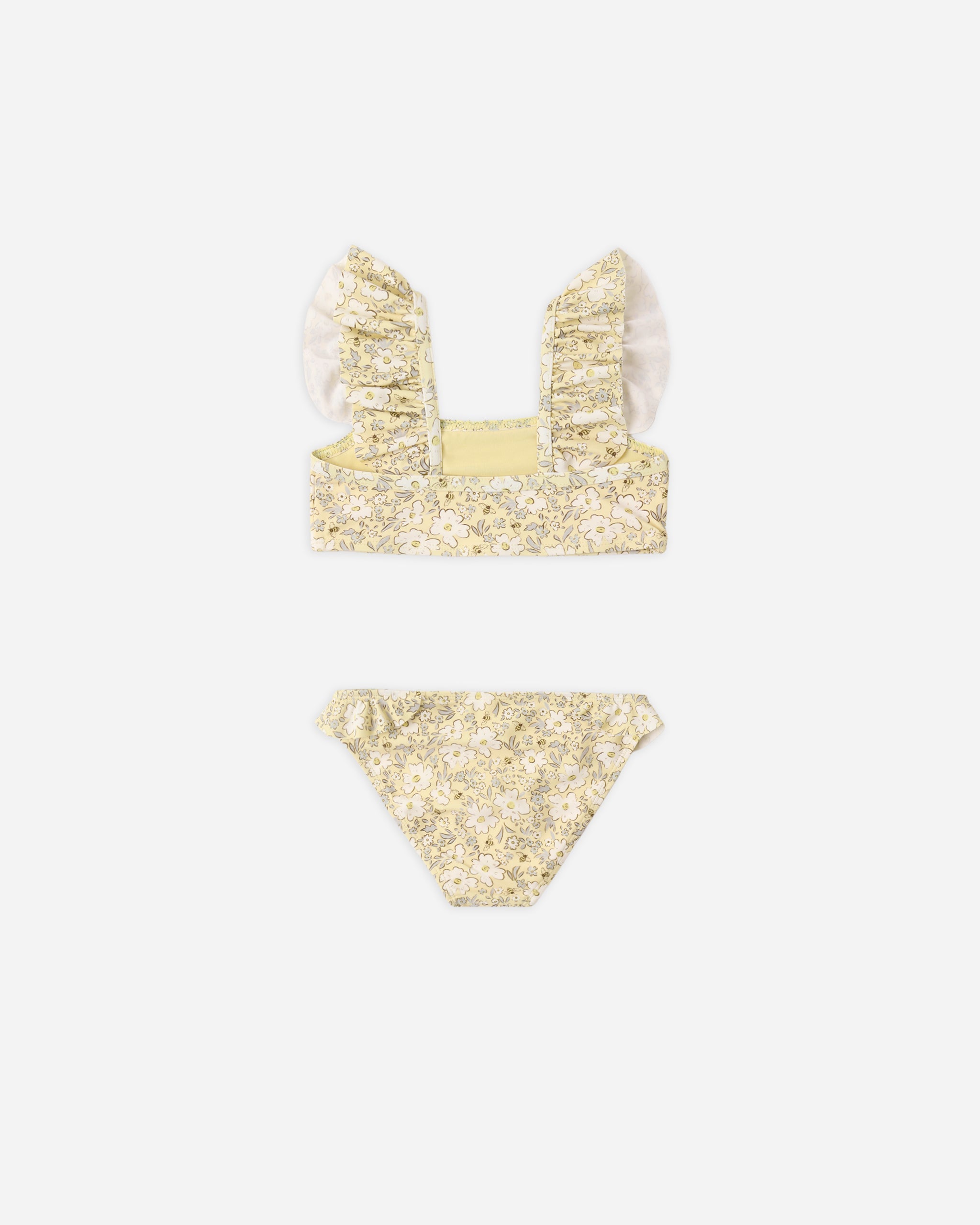 Hanalei Two-Piece Lemon Meadow - Rylee + Cru | Kids Clothes | Trendy Baby Clothes | Modern Infant Outfits |