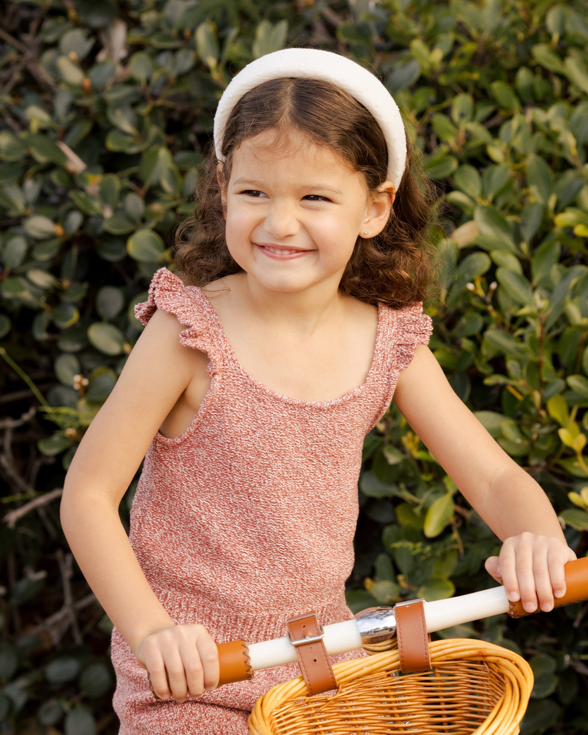 Knit Tank || Heathered Strawberry - Rylee + Cru | Kids Clothes | Trendy Baby Clothes | Modern Infant Outfits |