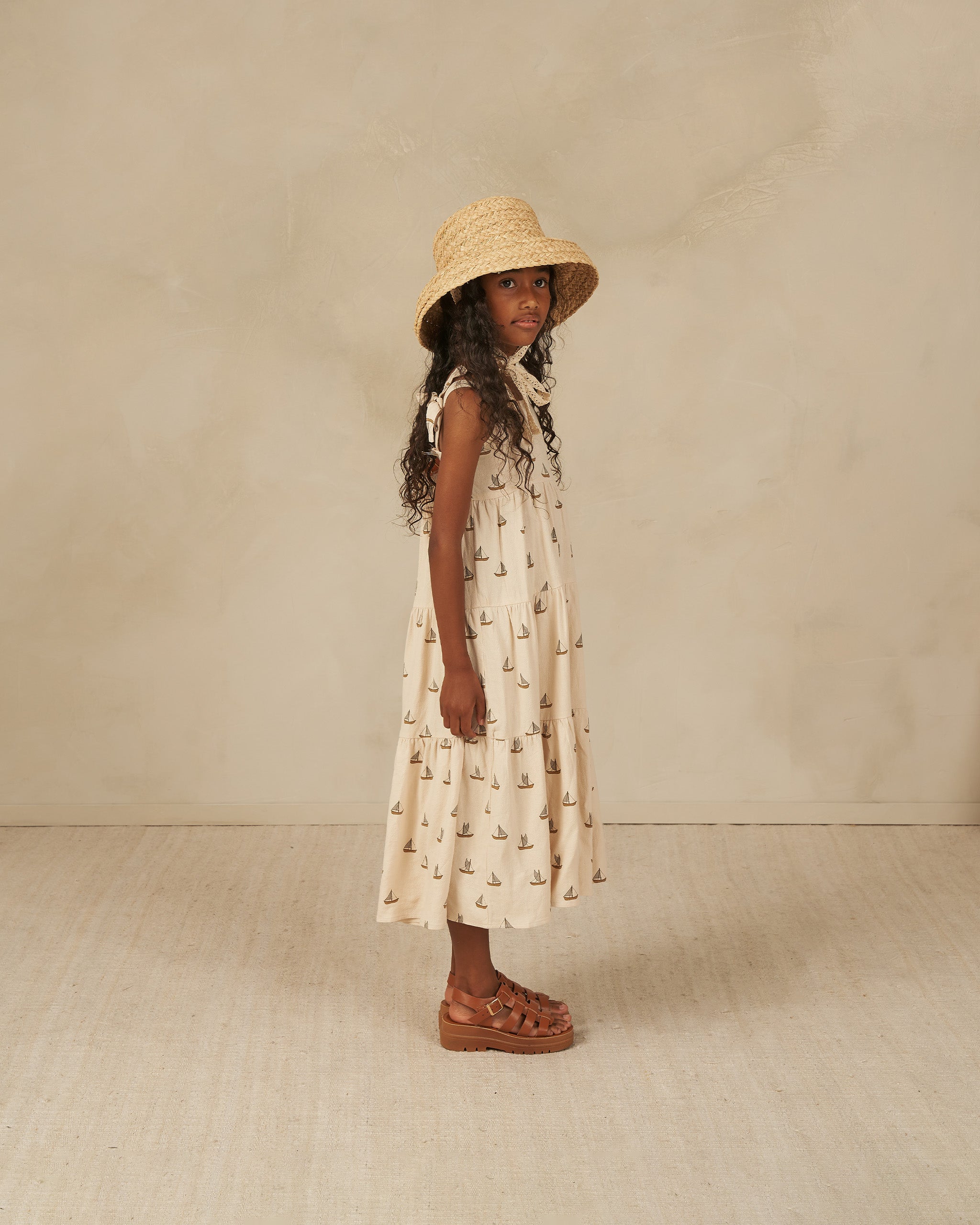 Harbor Dress || Sailboats - Rylee + Cru | Kids Clothes | Trendy Baby Clothes | Modern Infant Outfits |