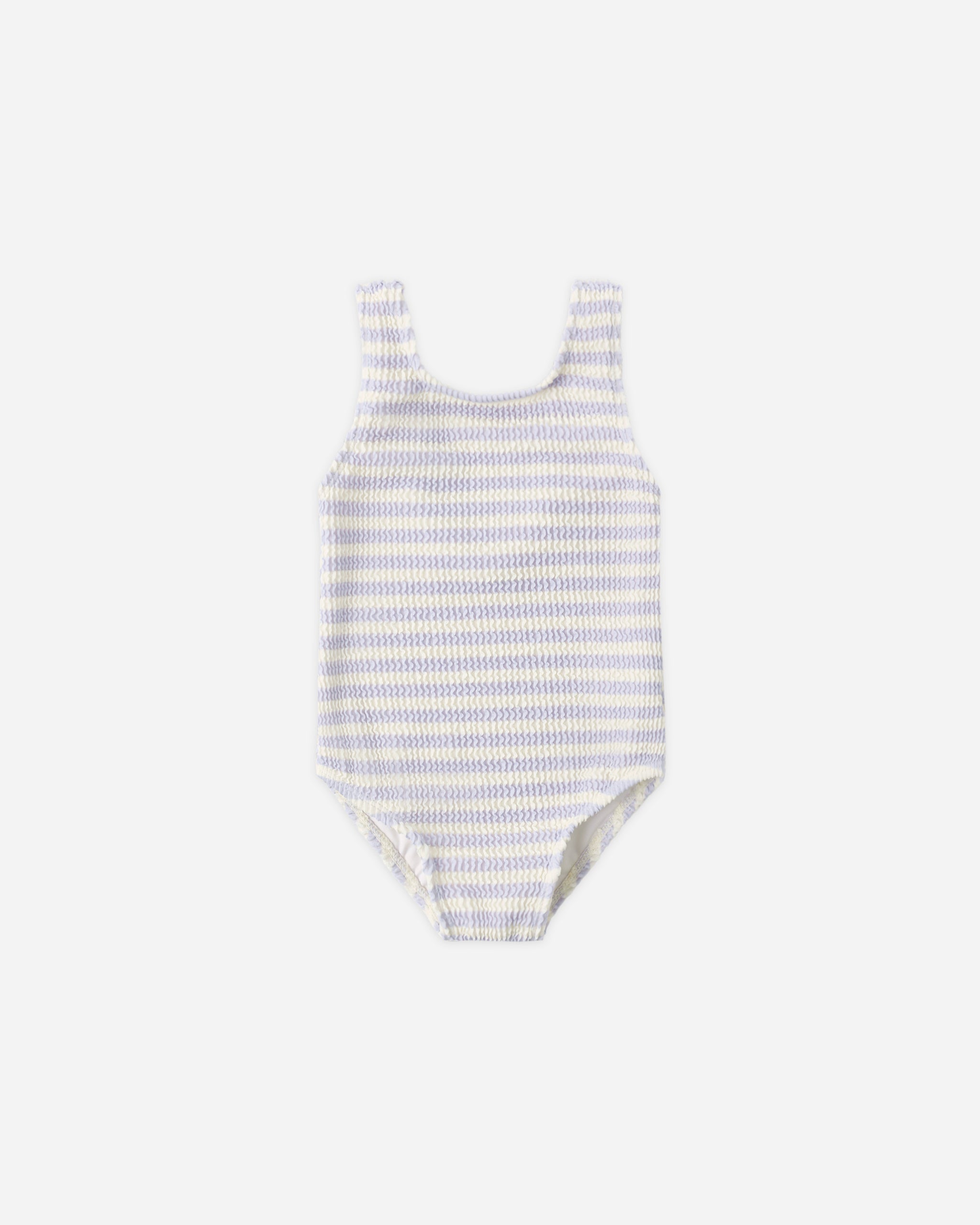 Moxie One-Piece Periwinkle Stripe - Rylee + Cru | Kids Clothes | Trendy Baby Clothes | Modern Infant Outfits |