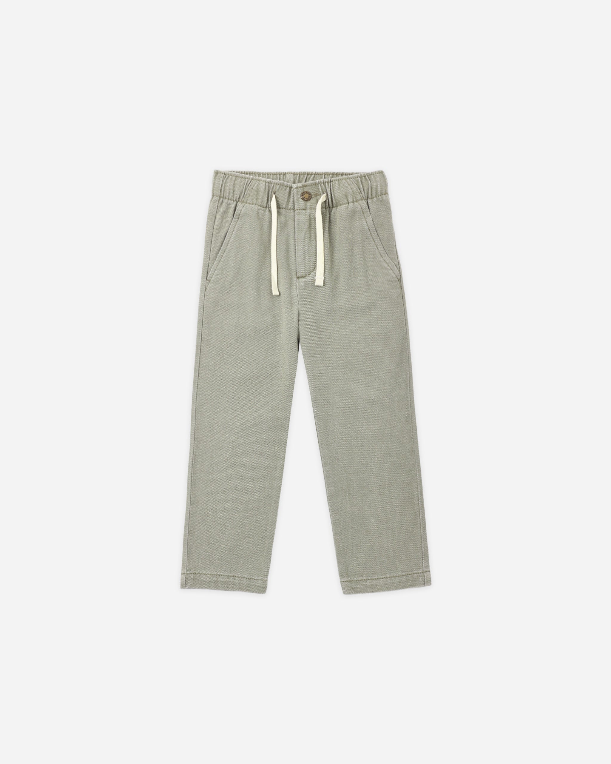 Kalen Pant Dark Sage - Rylee + Cru | Kids Clothes | Trendy Baby Clothes | Modern Infant Outfits |