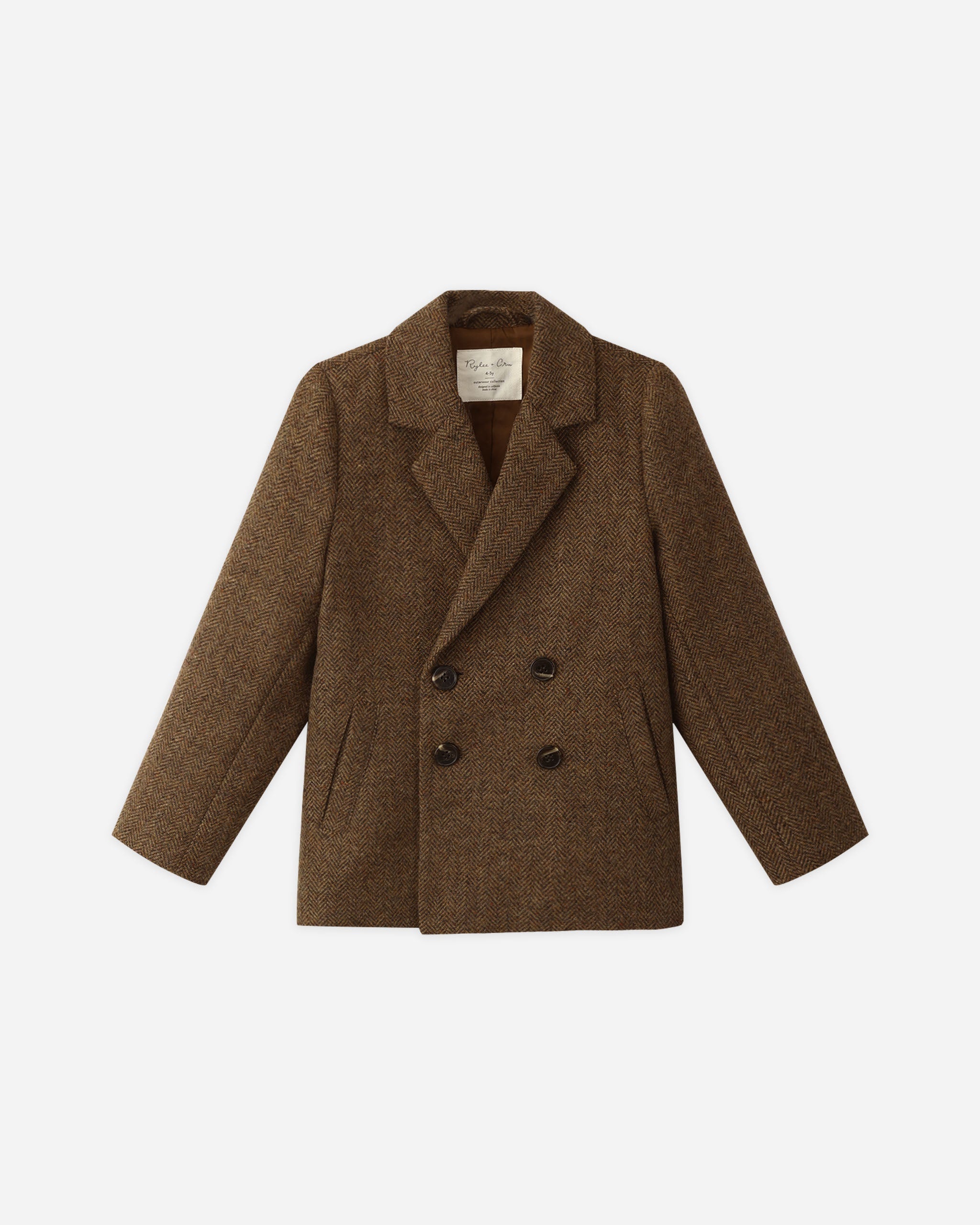 Double Breasted Blazer || Rustic Plaid - Rylee + Cru | Kids Clothes | Trendy Baby Clothes | Modern Infant Outfits |