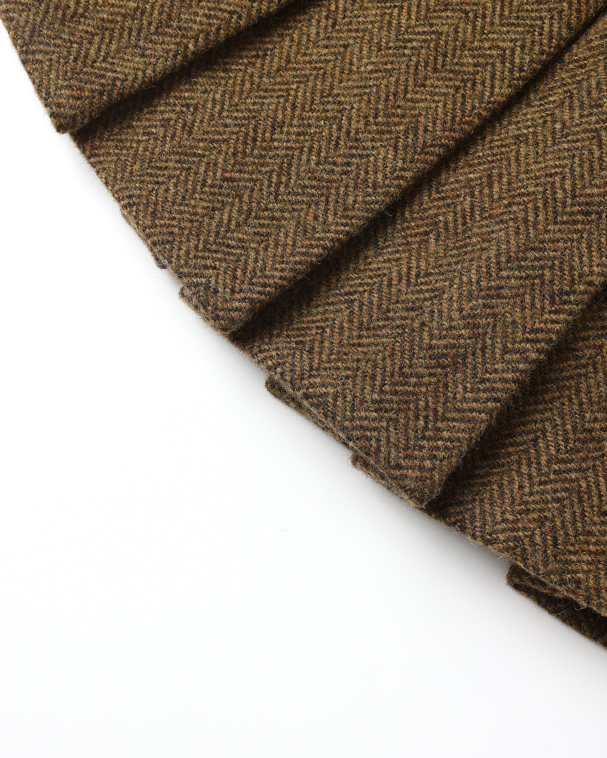 Mini-jupe plissée || Plaid rustique