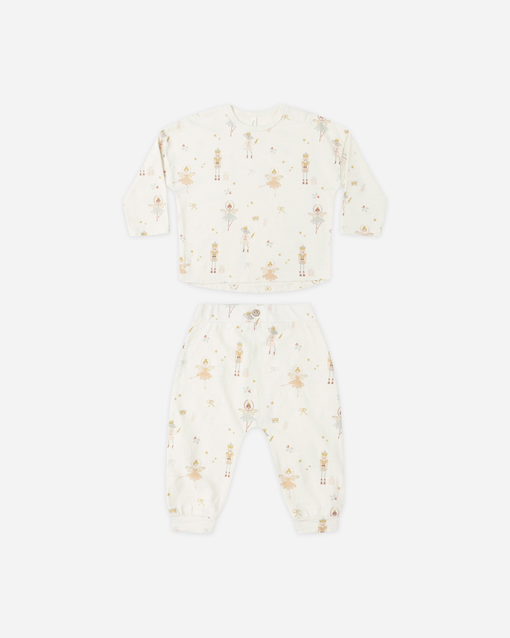 Long Sleeve Tee + Pant Set || Nutcracker