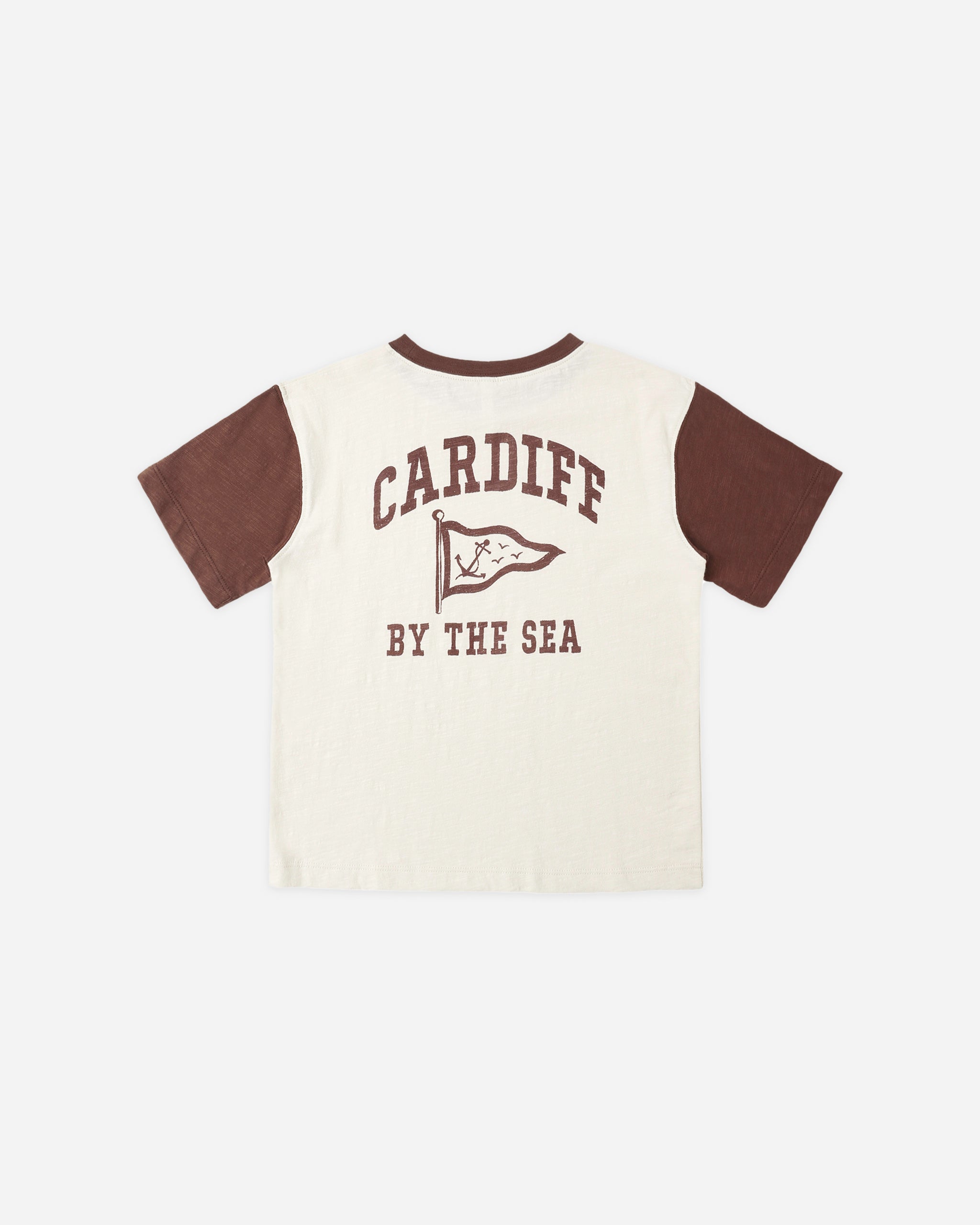 Contrast Short Sleeve Tee Cardiff By The Sea