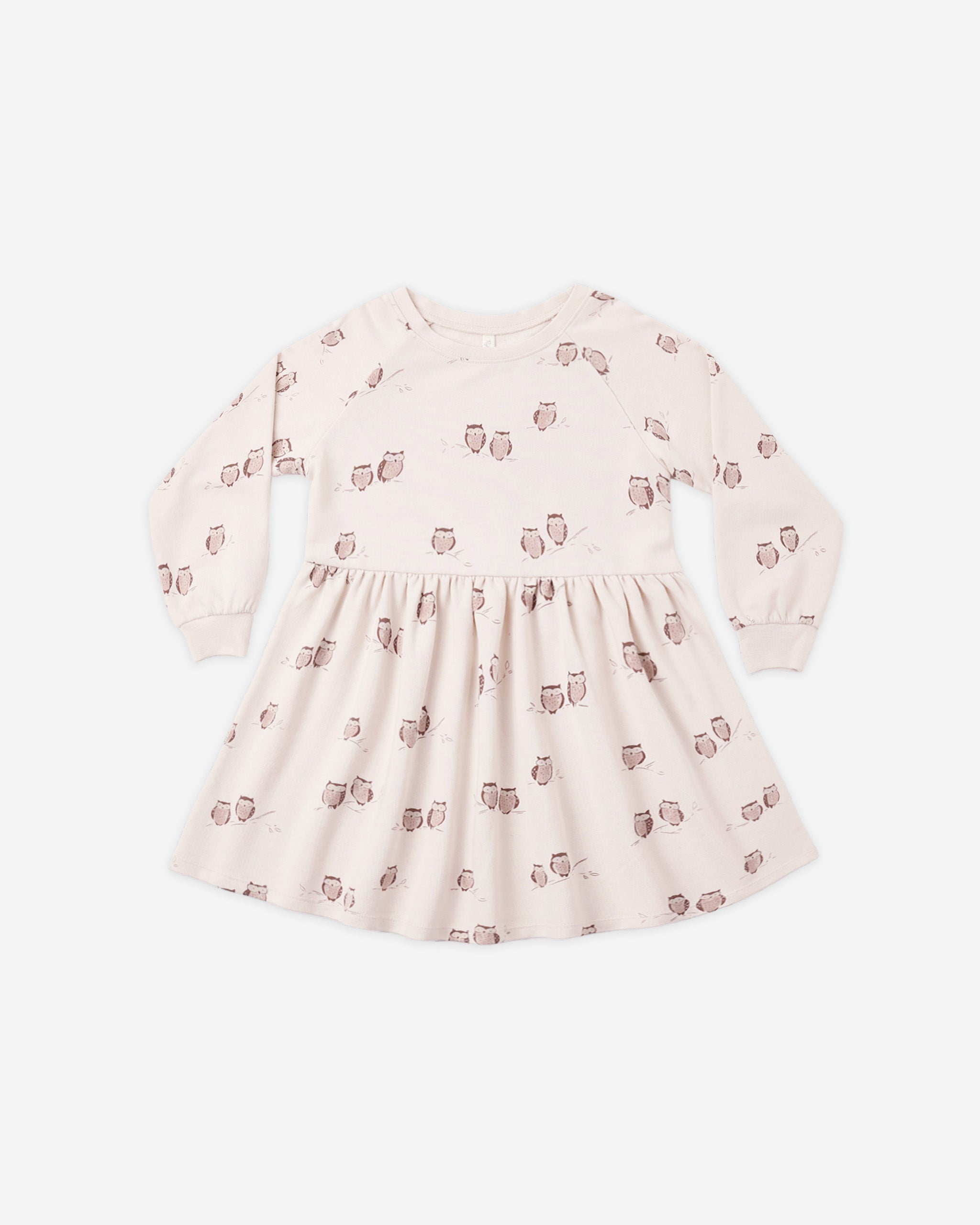 Raglan Dress Owls - Rylee + Cru | Kids Clothes | Trendy Baby Clothes | Modern Infant Outfits |