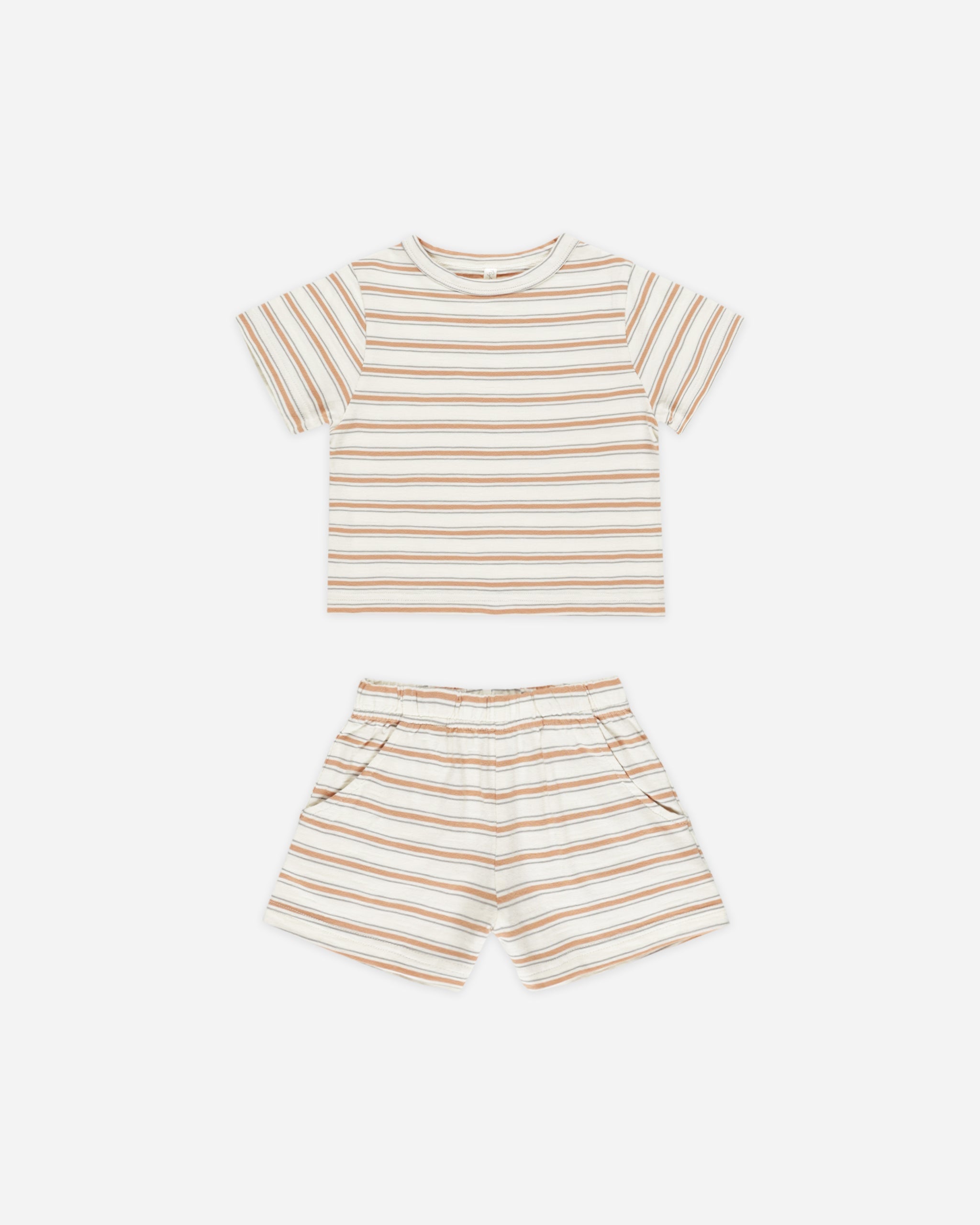 Rylee and Cru Play Set - Grapefruit Stripe Rylee and Cru Play Set - Grapefruit Stripe