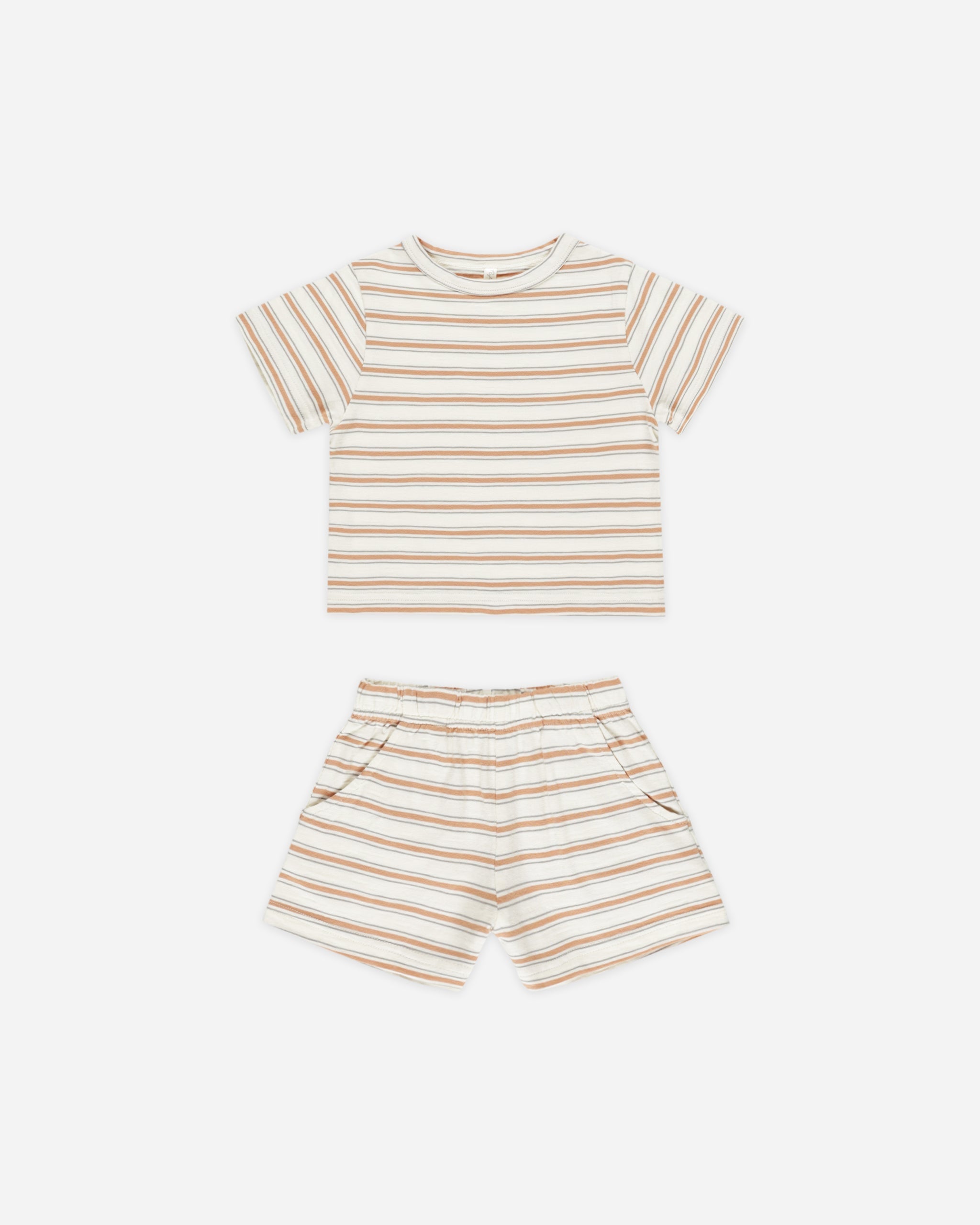 Play Set || Grapefruit Stripe