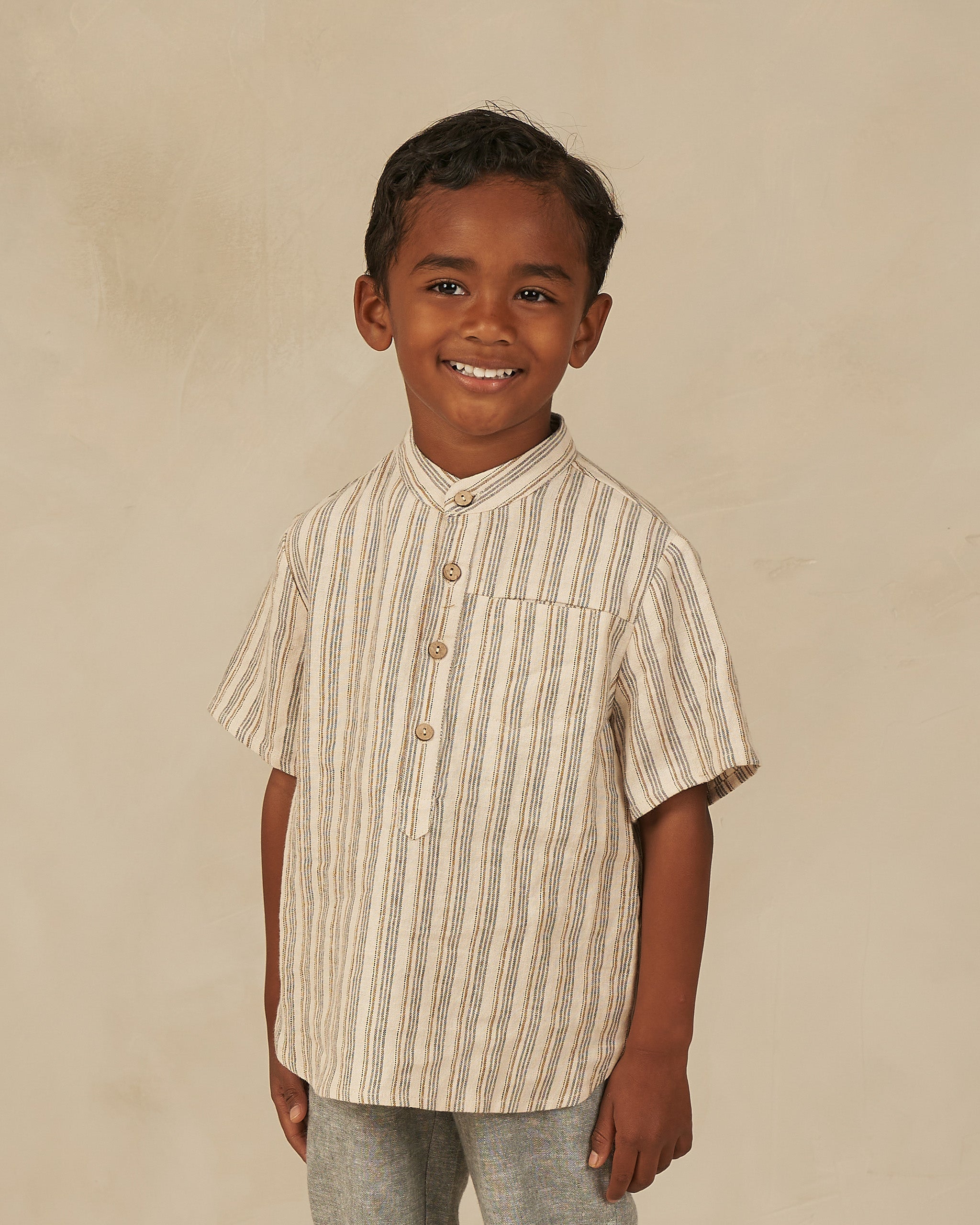 Mason Shirt || Nautical Stripe - Rylee + Cru | Kids Clothes | Trendy Baby Clothes | Modern Infant Outfits |
