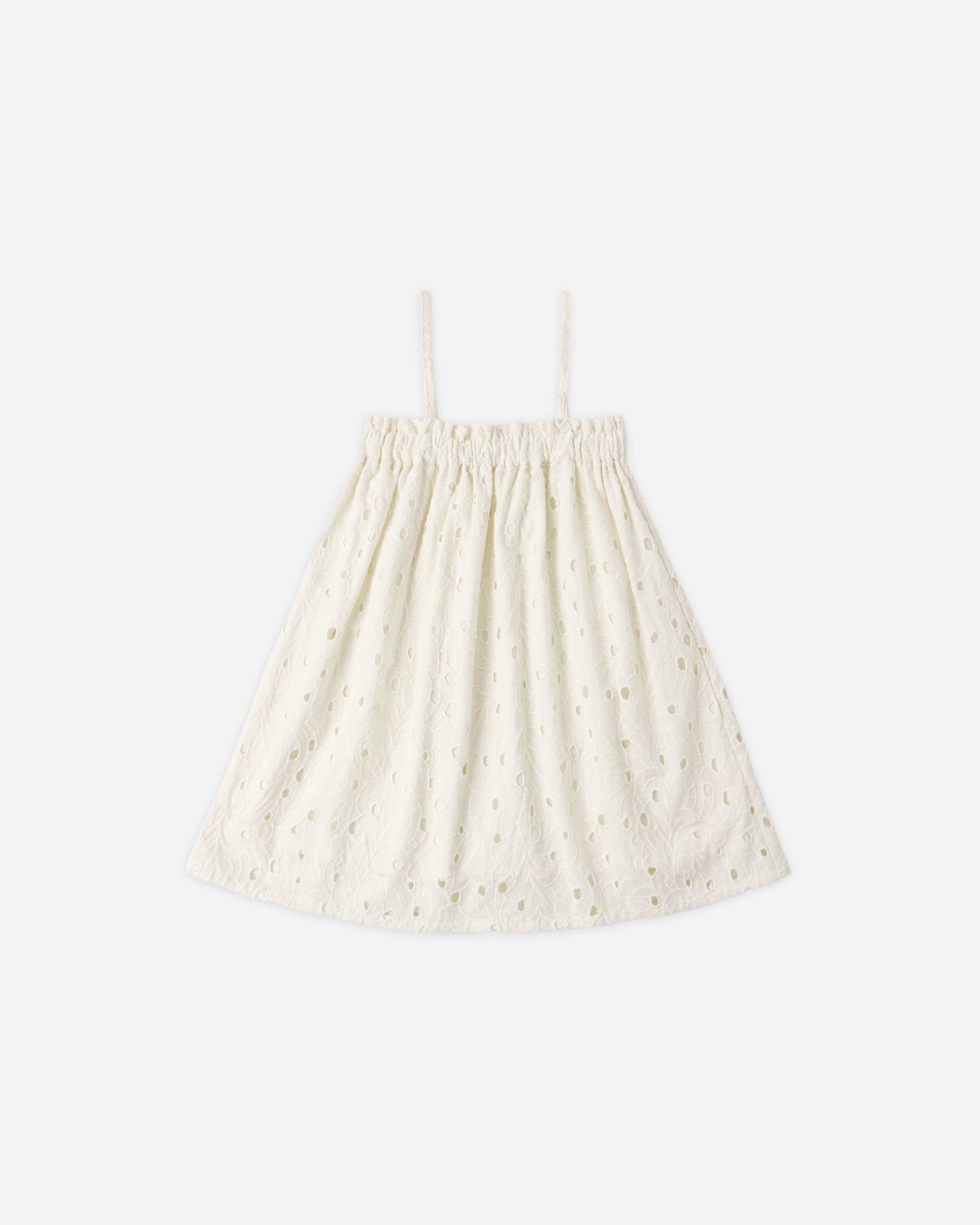 Sahara Mini Dress Ivory - Rylee + Cru | Kids Clothes | Trendy Baby Clothes | Modern Infant Outfits |