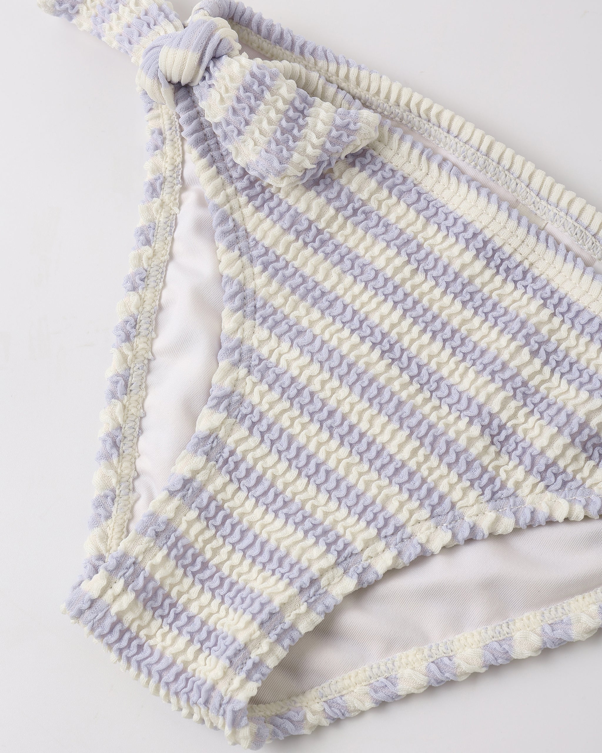 Cropped Rashguard Set Periwinkle Stripe - Rylee + Cru | Kids Clothes | Trendy Baby Clothes | Modern Infant Outfits |