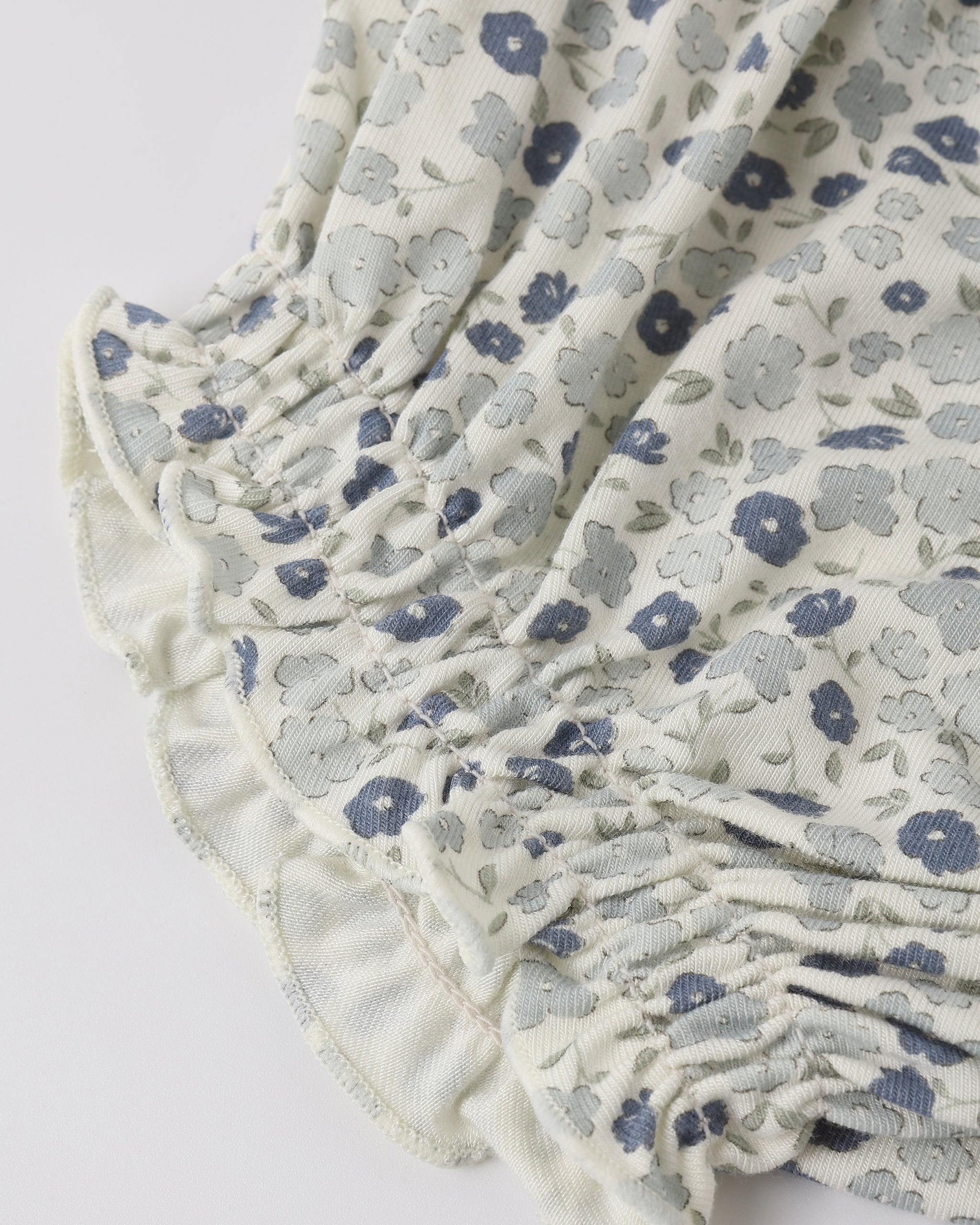 Swing Top & Bloomer Set Blue Ditsy