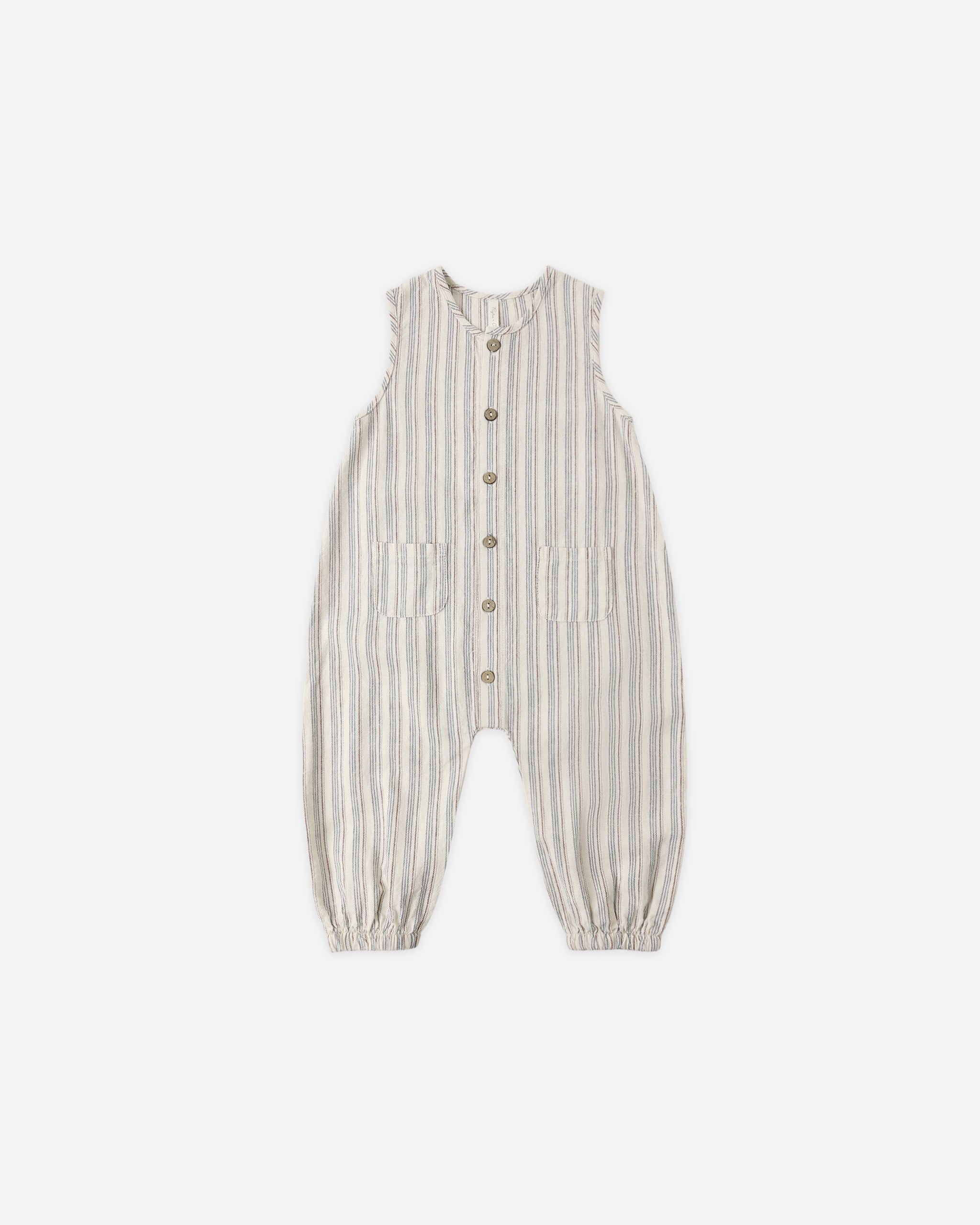 Woven Jumpsuit Nautical Stripe
