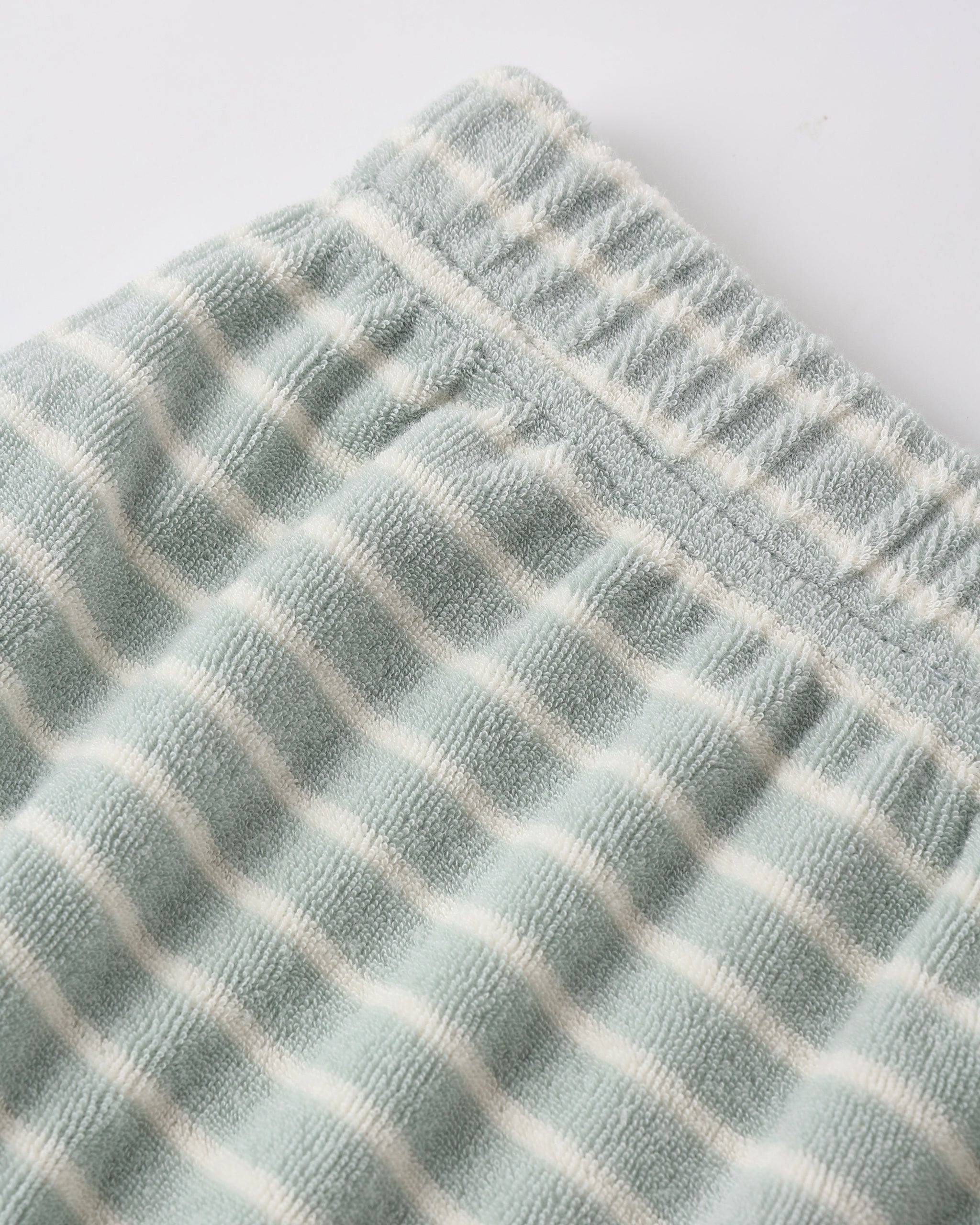 Baby Tank Set Seafoam Terry Stripe