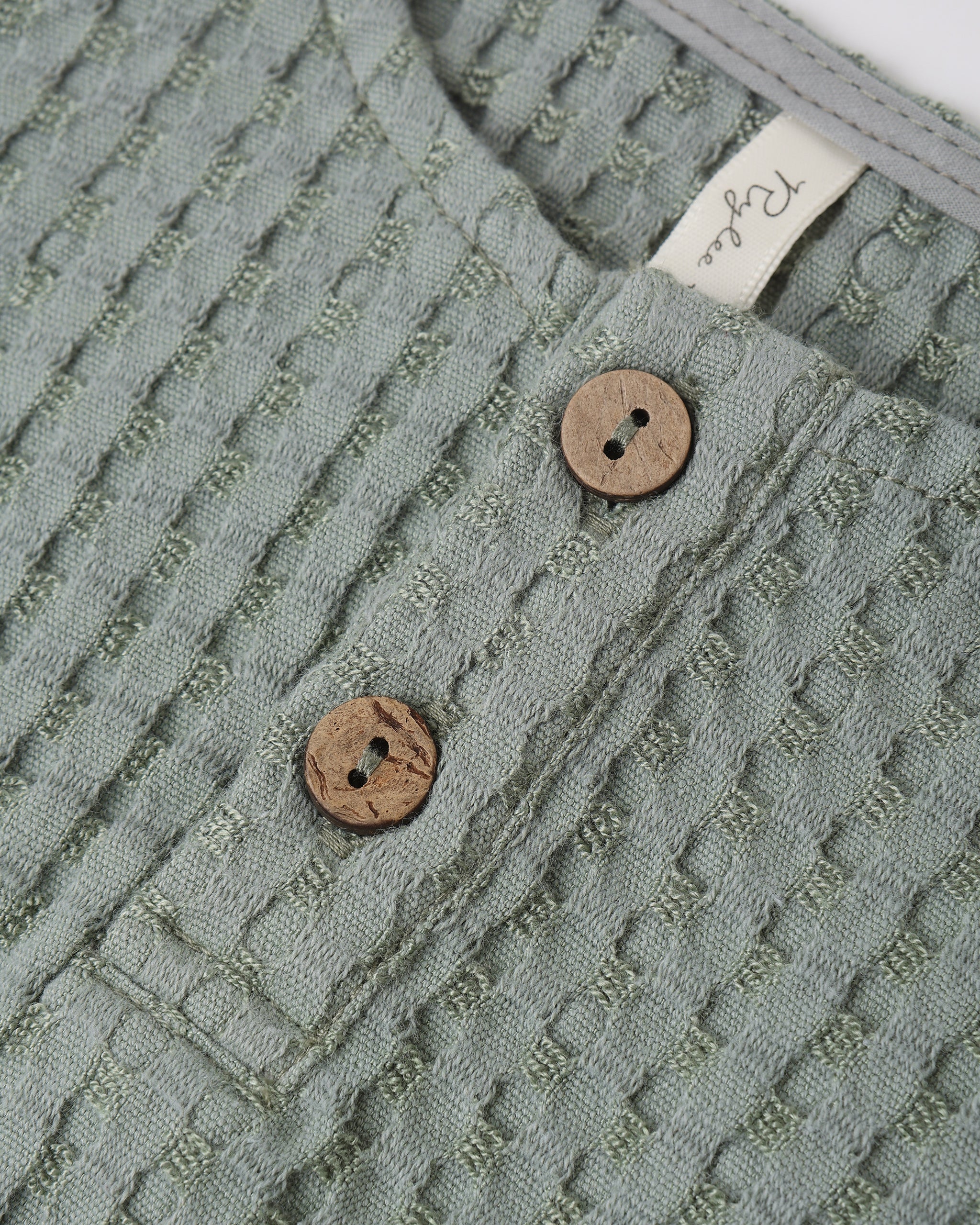 Beau Romper Sea Green - Rylee + Cru | Kids Clothes | Trendy Baby Clothes | Modern Infant Outfits |