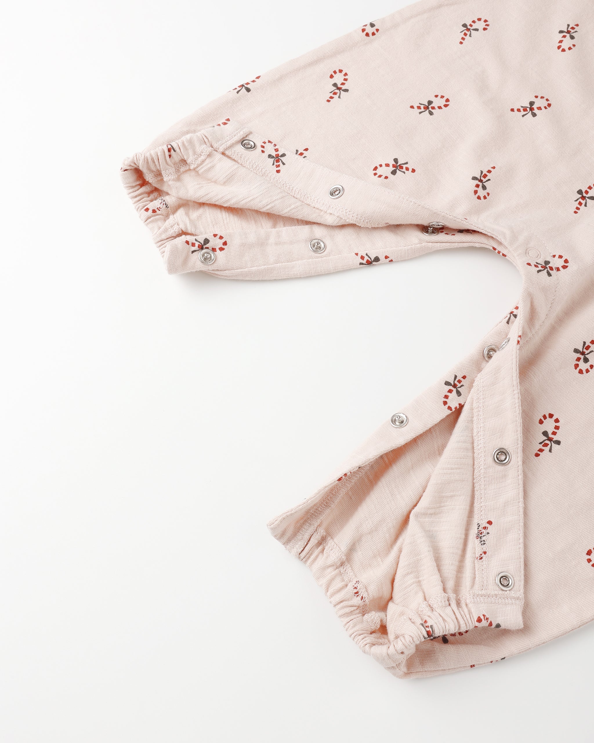 Henley Jumpsuit || Candy Canes