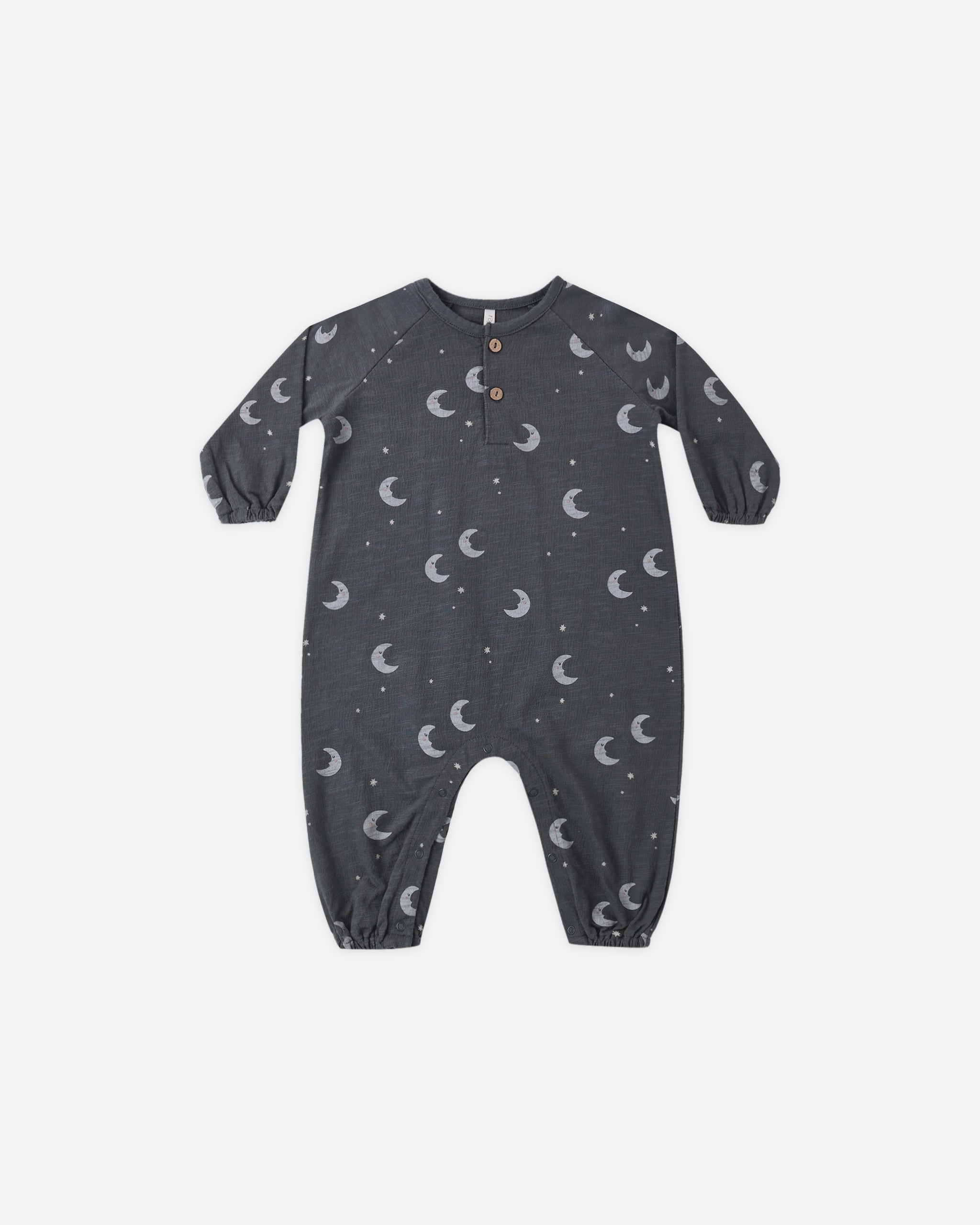 Henley Jumpsuit Moons - Rylee + Cru | Kids Clothes | Trendy Baby Clothes | Modern Infant Outfits |
