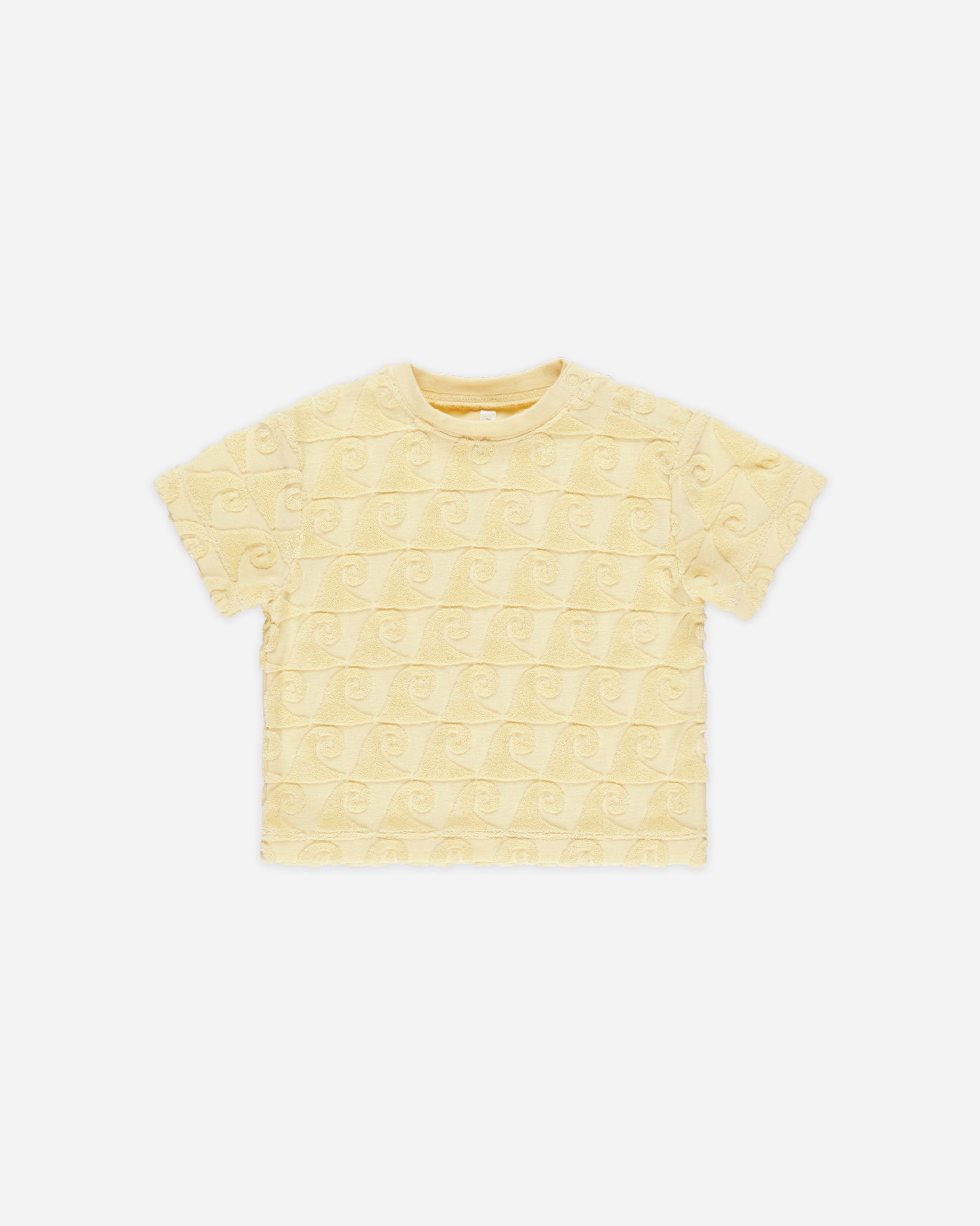 Relaxed Terry Tee || Waves