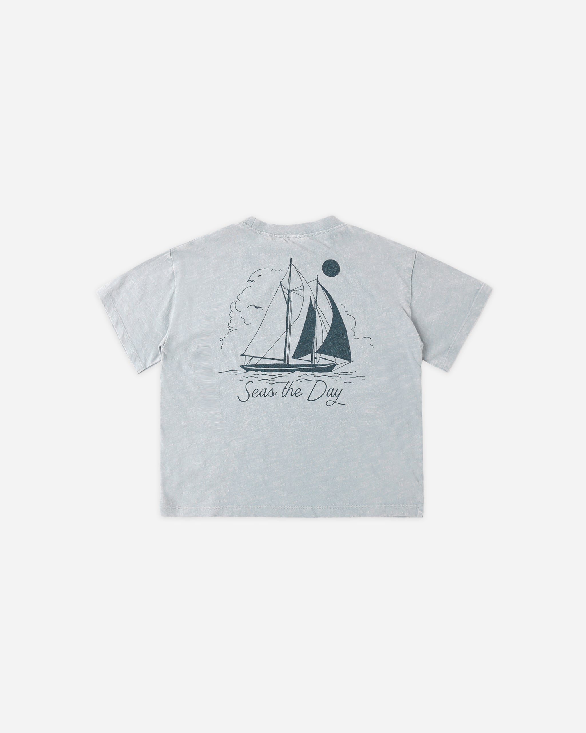 Relaxed Tee Seas The Day - Rylee + Cru | Kids Clothes | Trendy Baby Clothes | Modern Infant Outfits |