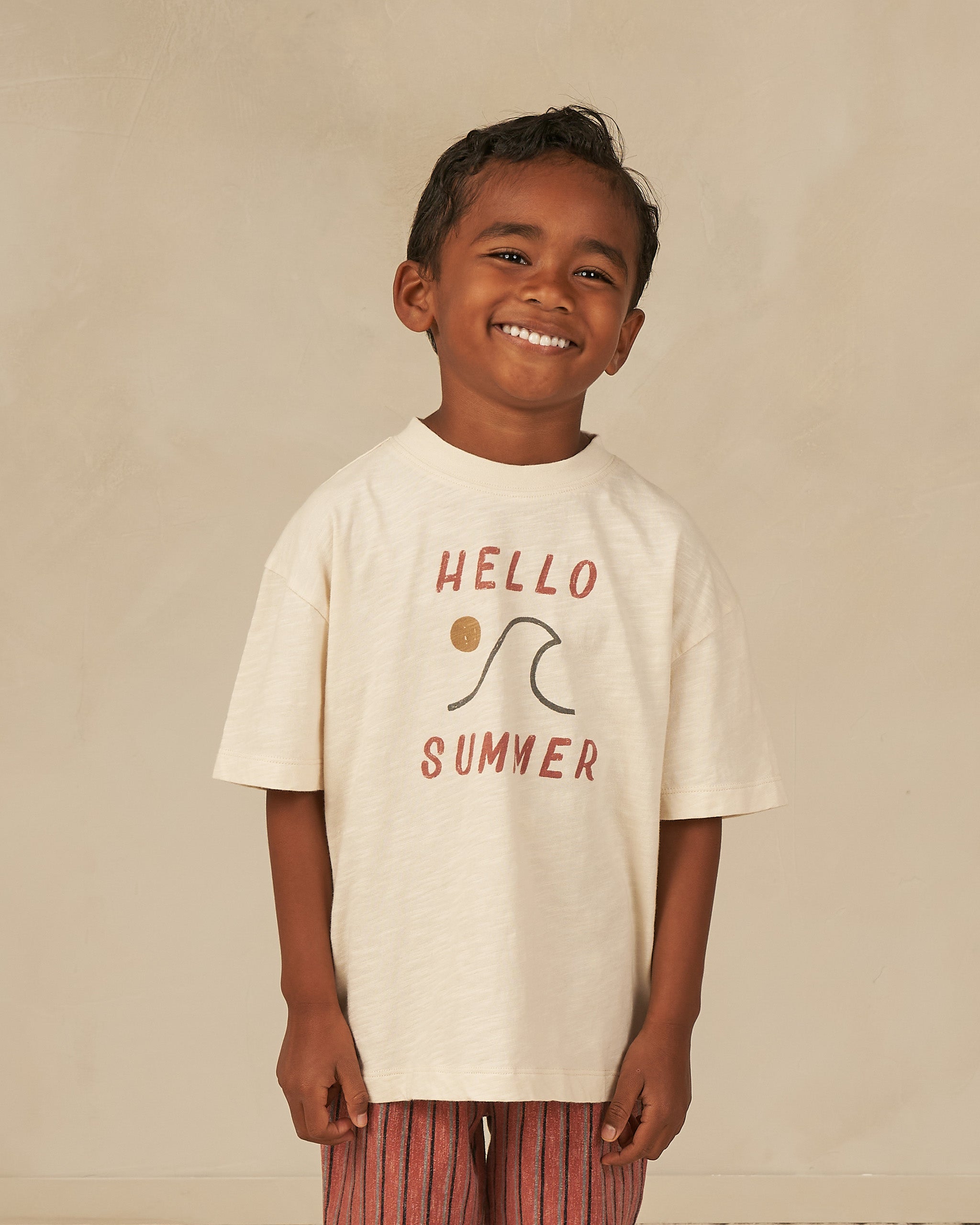 Relaxed Tee || Hello Summer - Rylee + Cru | Kids Clothes | Trendy Baby Clothes | Modern Infant Outfits |