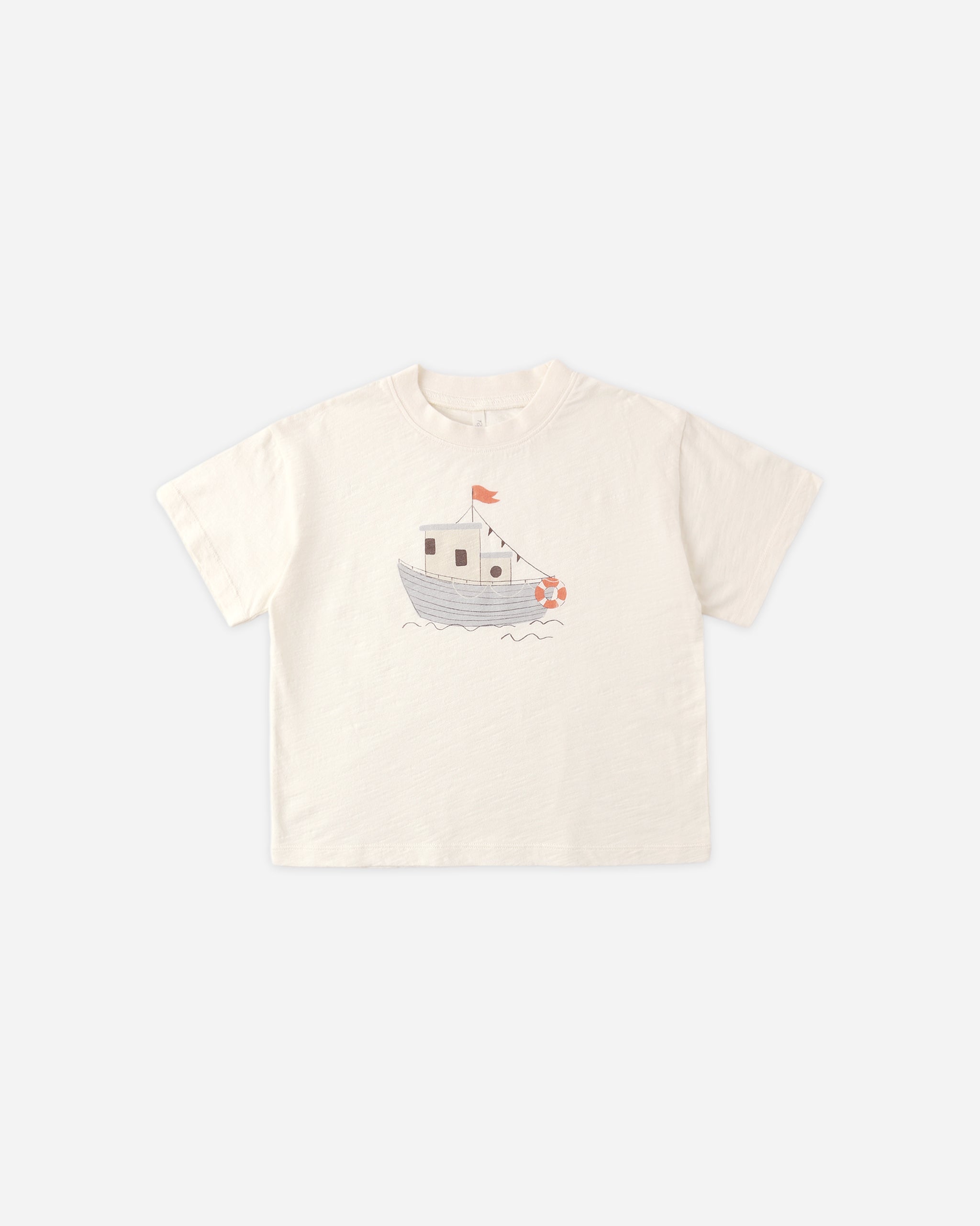Relaxed Tee Tug Boat - Rylee + Cru | Kids Clothes | Trendy Baby Clothes | Modern Infant Outfits |