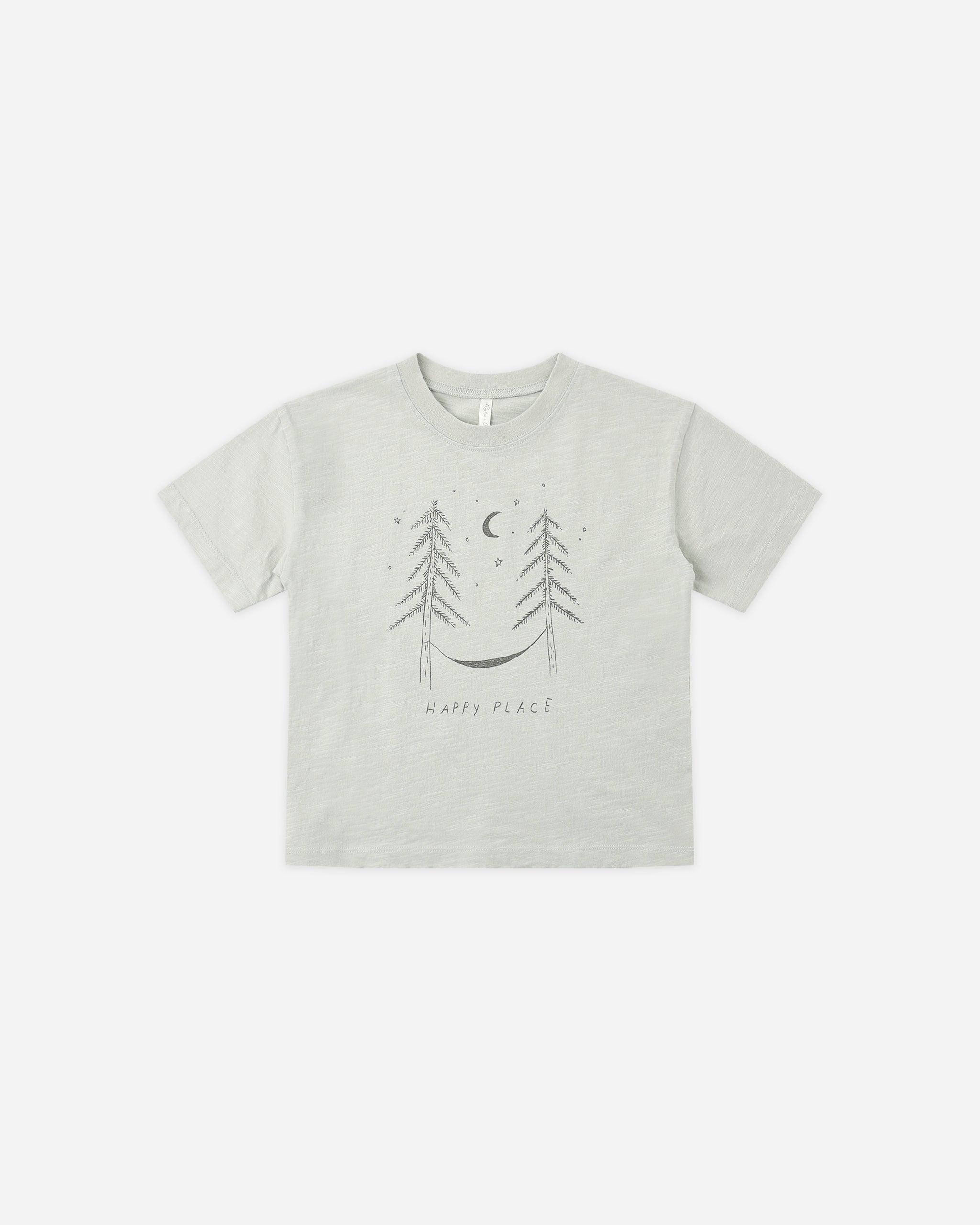 Relaxed Tee Happy Place - Rylee + Cru | Kids Clothes | Trendy Baby Clothes | Modern Infant Outfits |