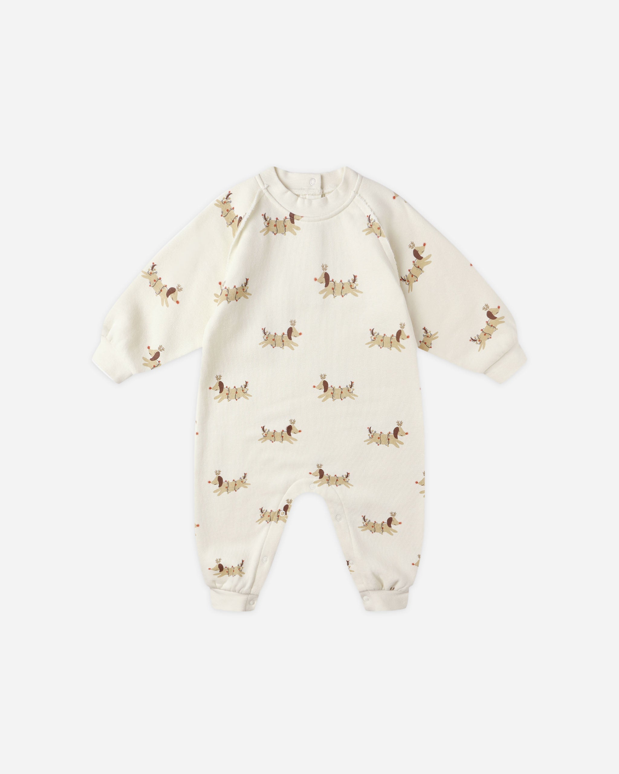 Raglan Jumpsuit || Christmas Dogs