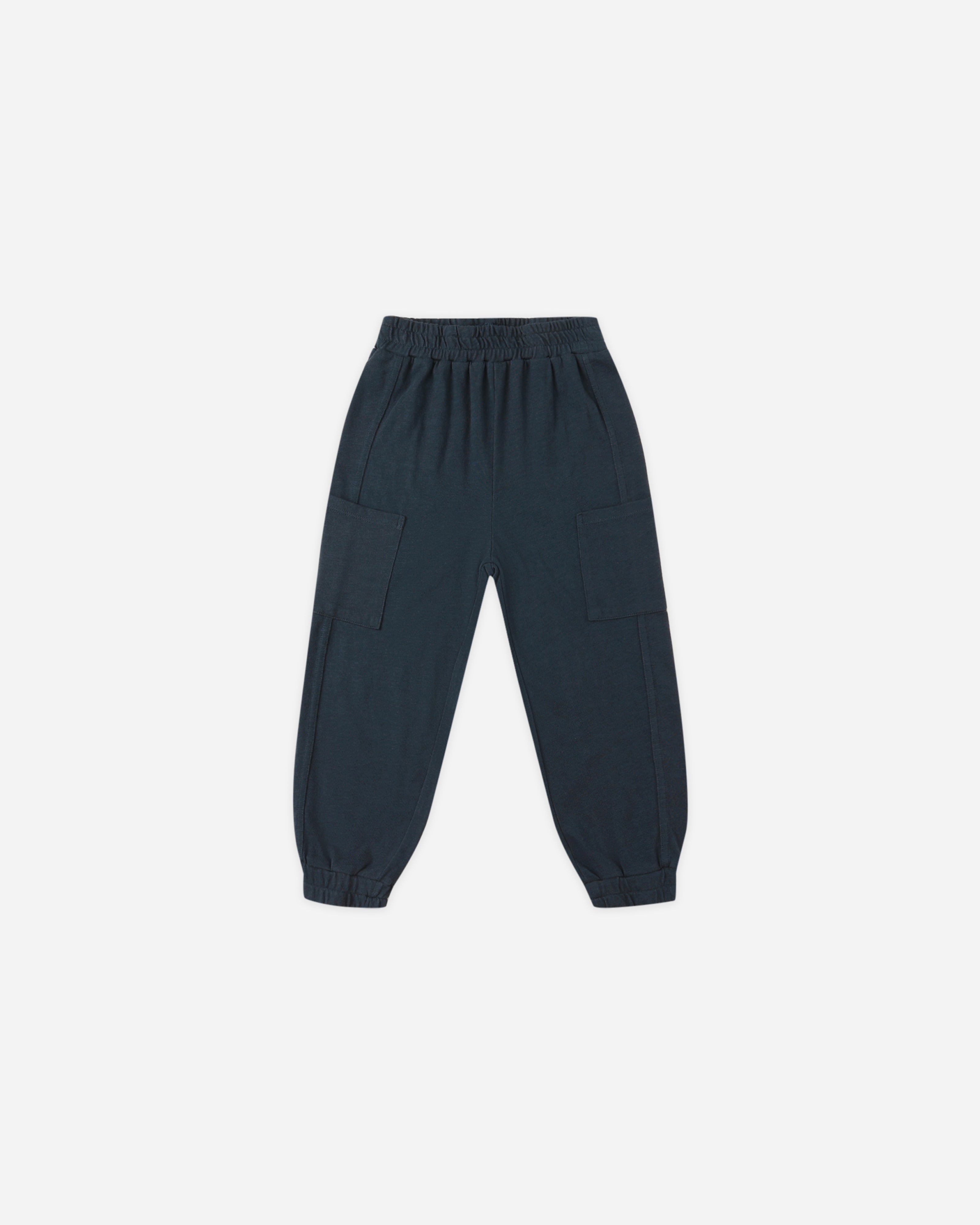 Pantalon de jogging cargo || Bleu marine