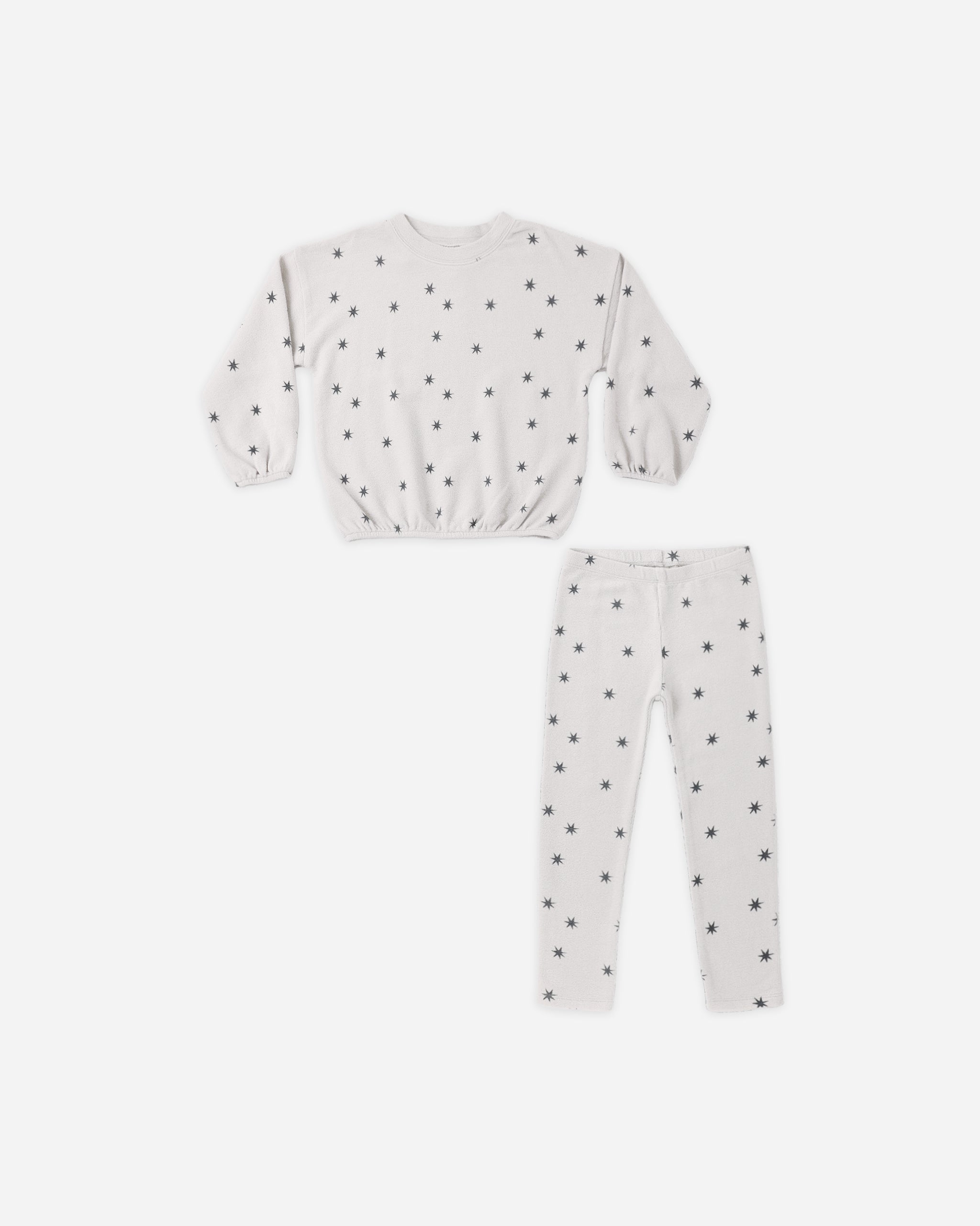 Spongey Knit Set Stars - Rylee + Cru | Kids Clothes | Trendy Baby Clothes | Modern Infant Outfits |