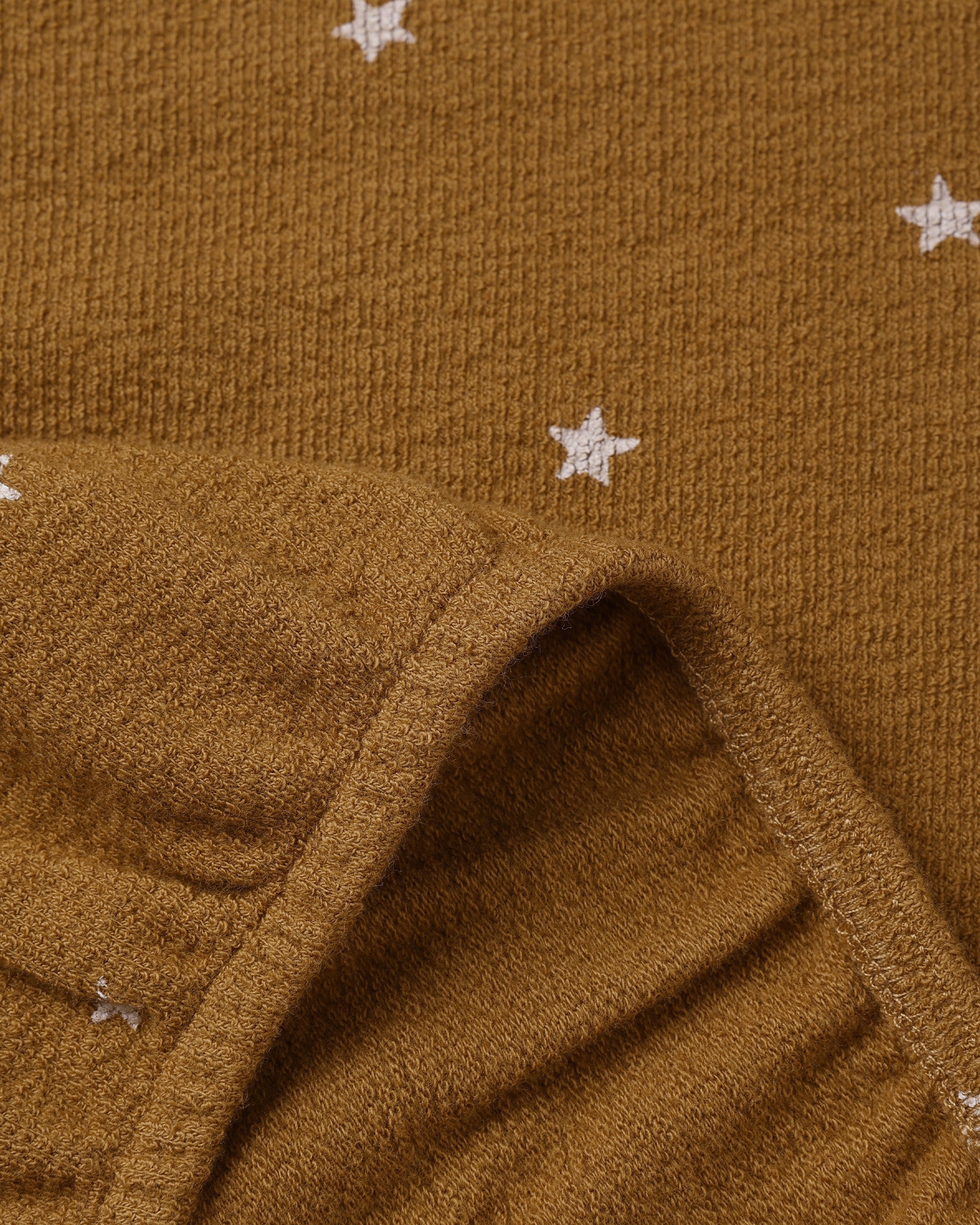 Spongey Knit Set || Golden Stars